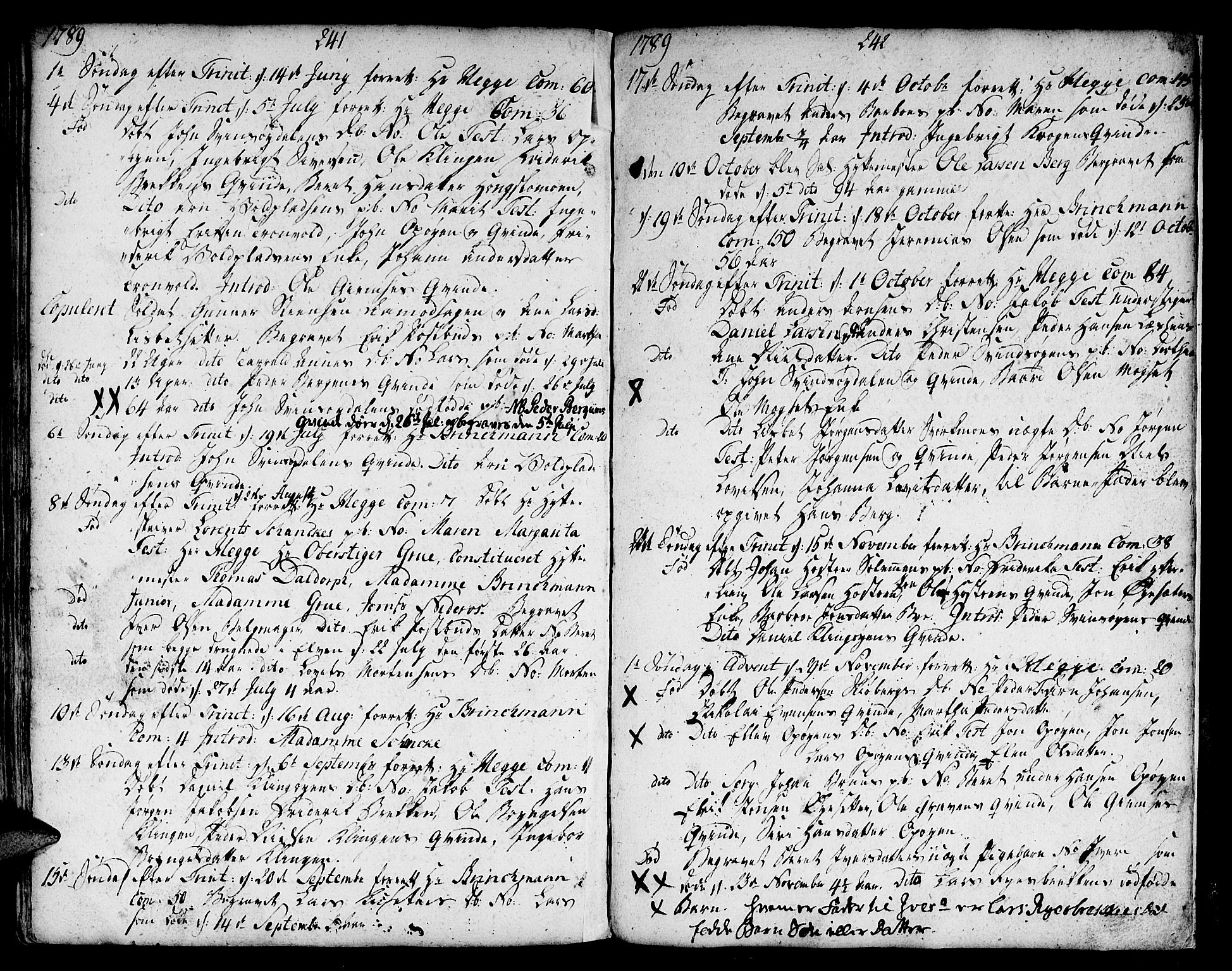 Ministerialprotokoller, klokkerbøker og fødselsregistre - Sør-Trøndelag, SAT/A-1456/671/L0840: Parish register (official) no. 671A02, 1756-1794, p. 341