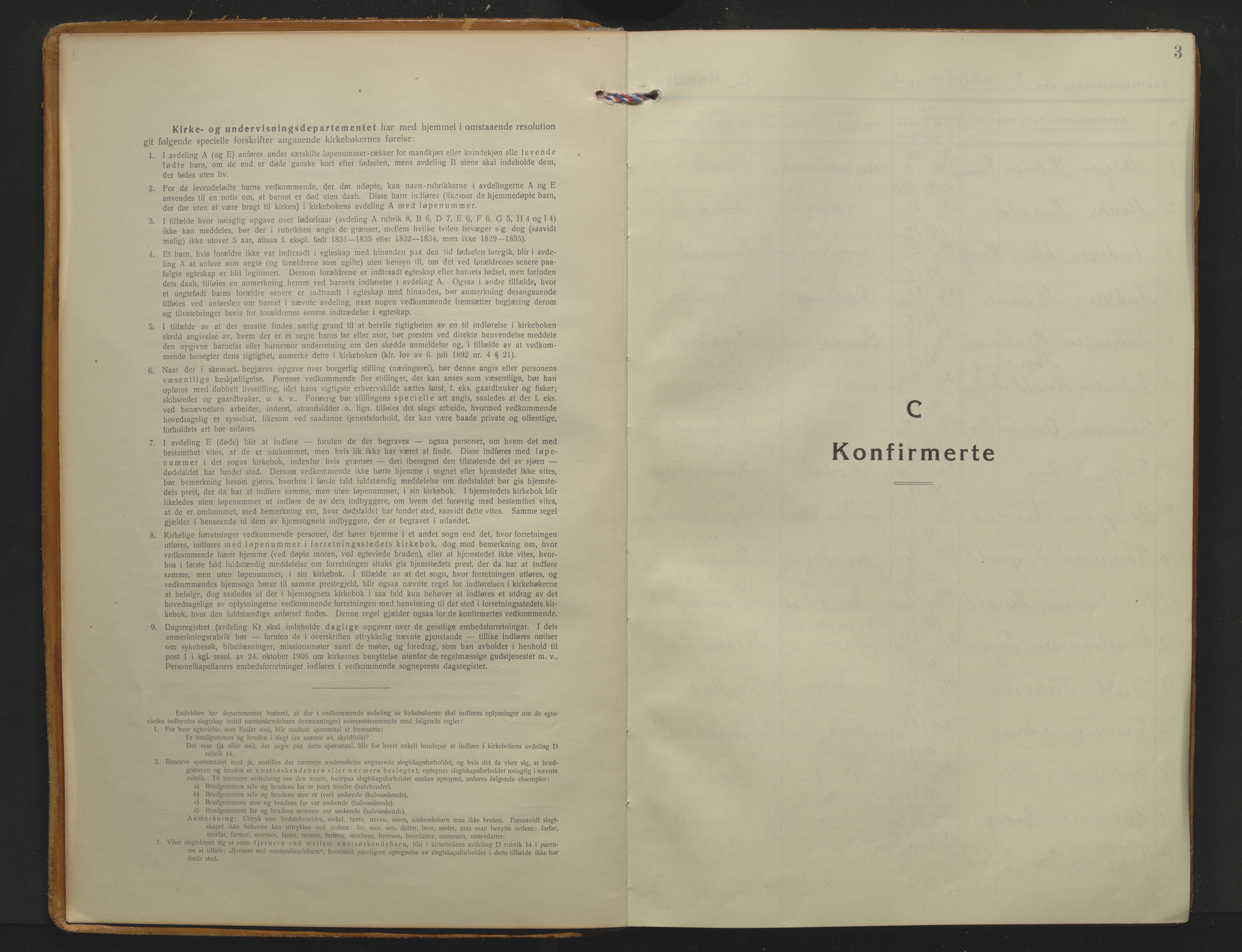 Sandar kirkebøker, SAKO/A-243/F/Fa/L0024: Parish register (official) no. 24, 1926-1935, p. 3