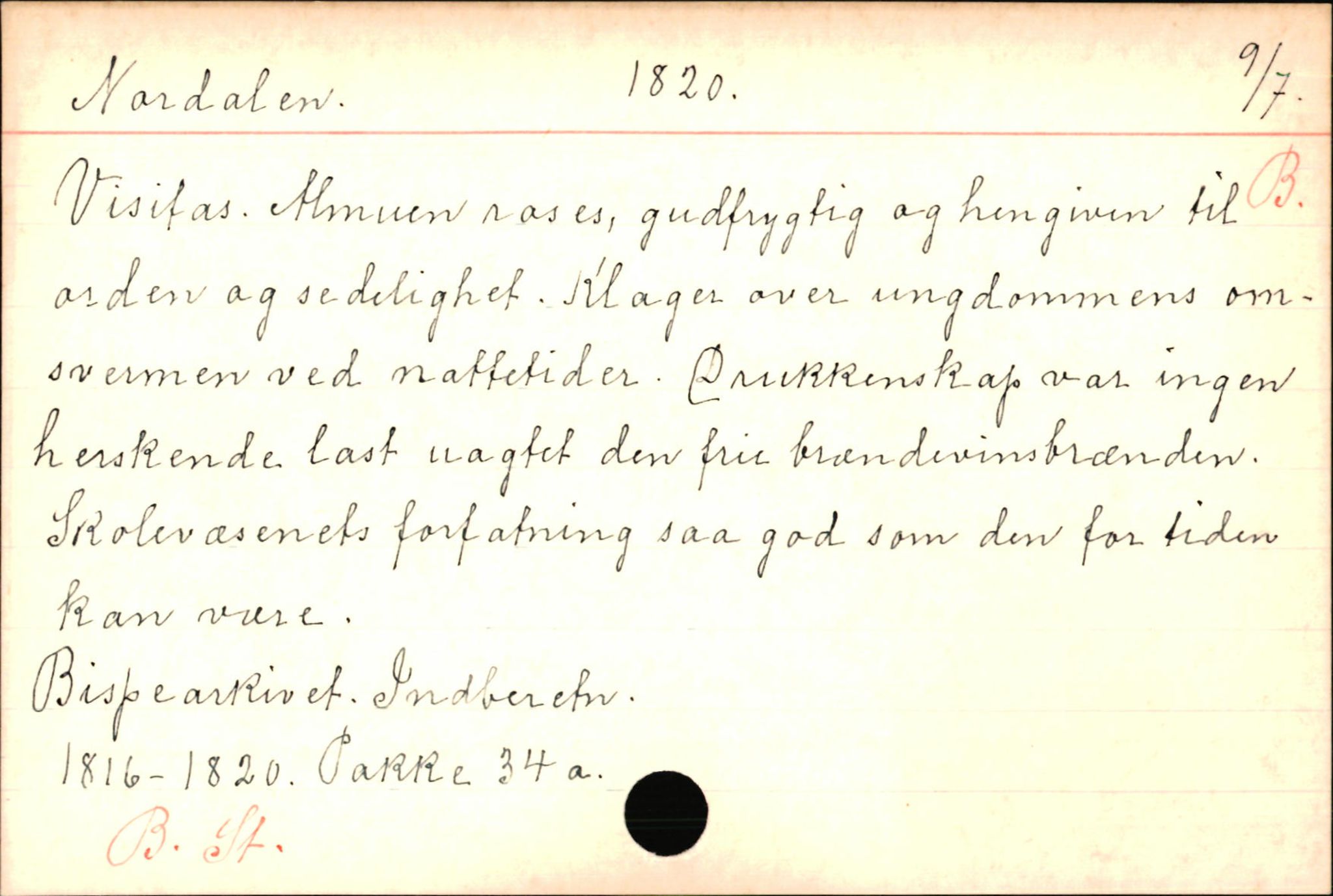 Haugen, Johannes - lærer, AV/SAB-SAB/PA-0036/01/L0001: Om klokkere og lærere, 1521-1904, p. 10942