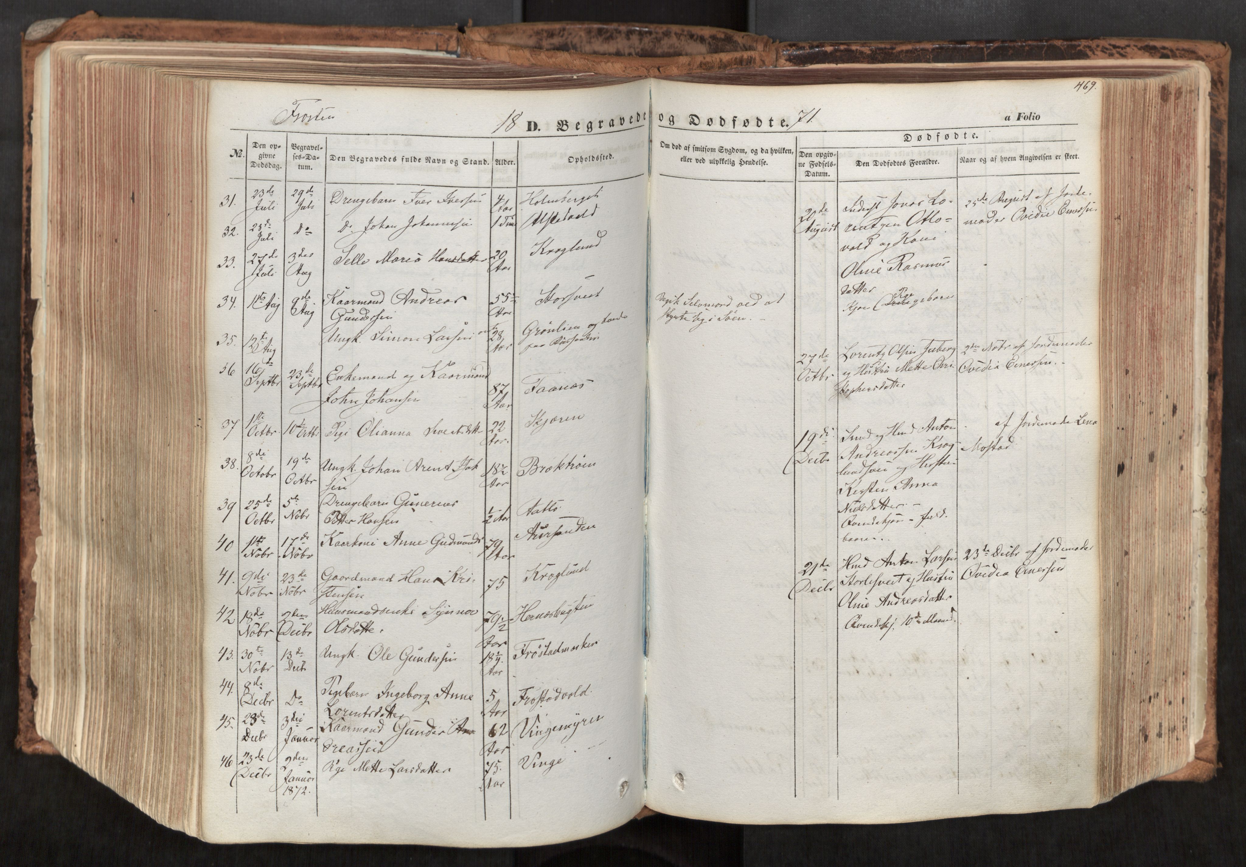 Ministerialprotokoller, klokkerbøker og fødselsregistre - Nord-Trøndelag, SAT/A-1458/713/L0116: Parish register (official) no. 713A07, 1850-1877, p. 469
