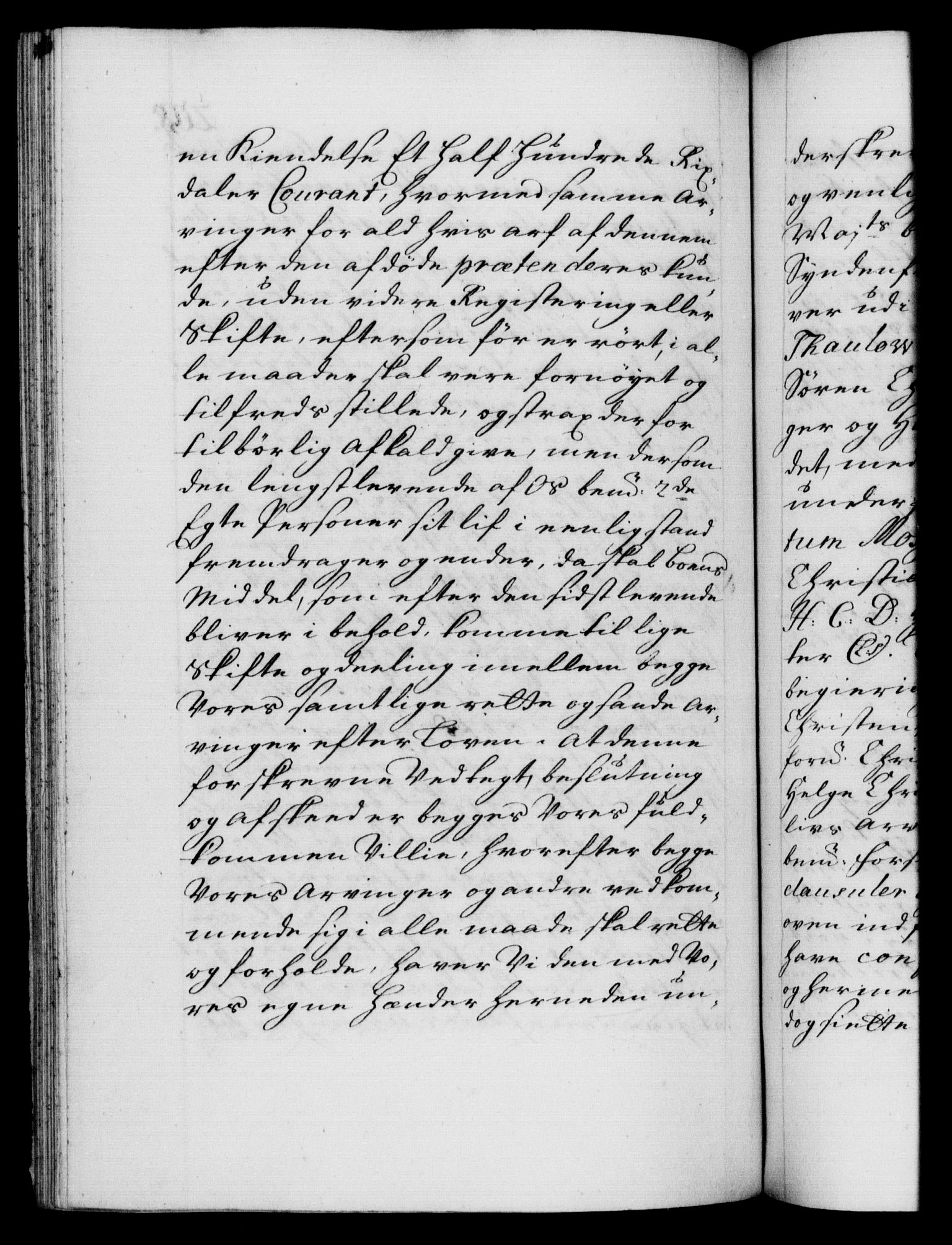 Danske Kanselli 1572-1799, AV/RA-EA-3023/F/Fc/Fca/Fcaa/L0020: Norske registre, 1708-1711, p. 208b