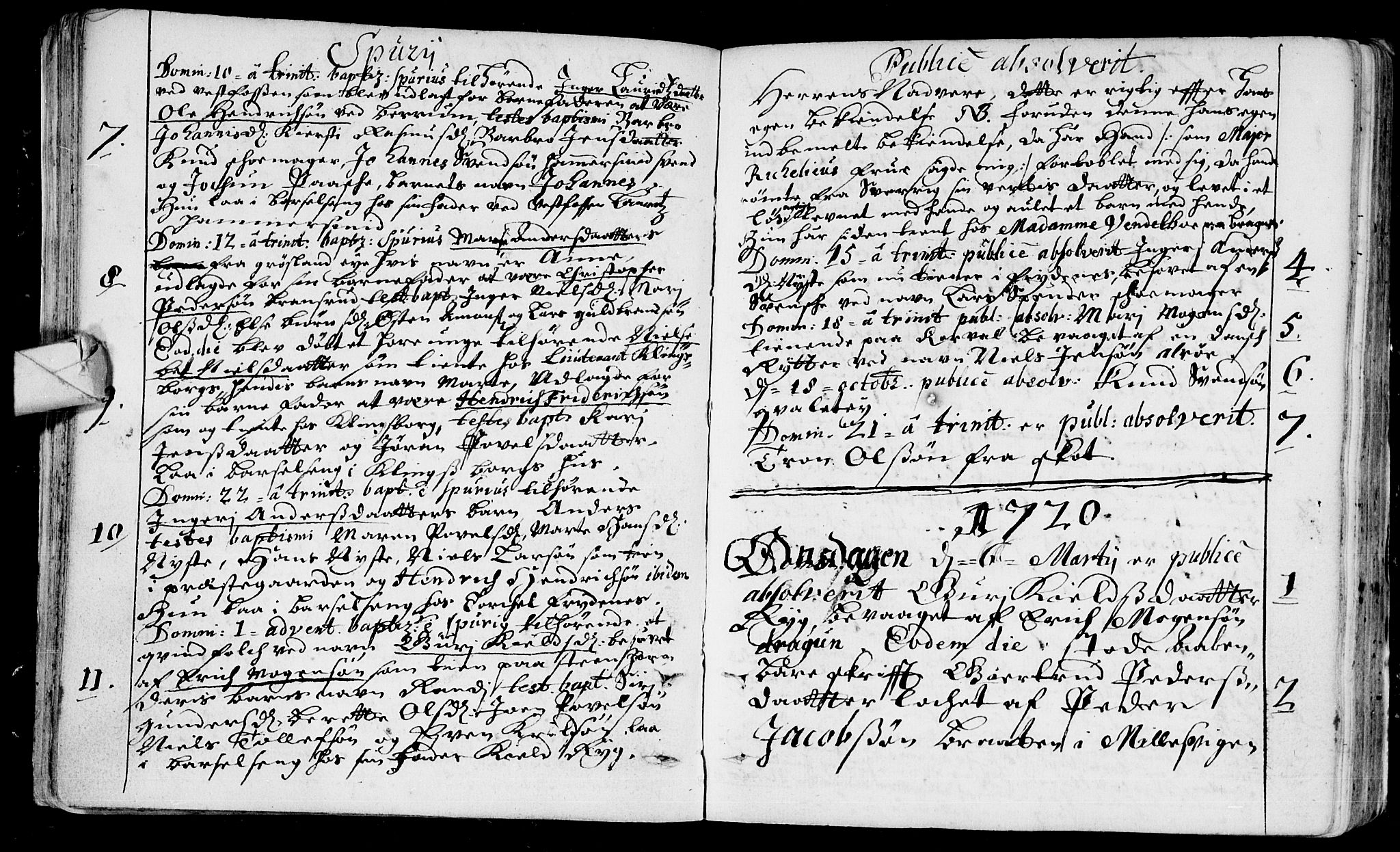 Eiker kirkebøker, AV/SAKO-A-4/F/Fa/L0004: Parish register (official) no. I 4, 1705-1763