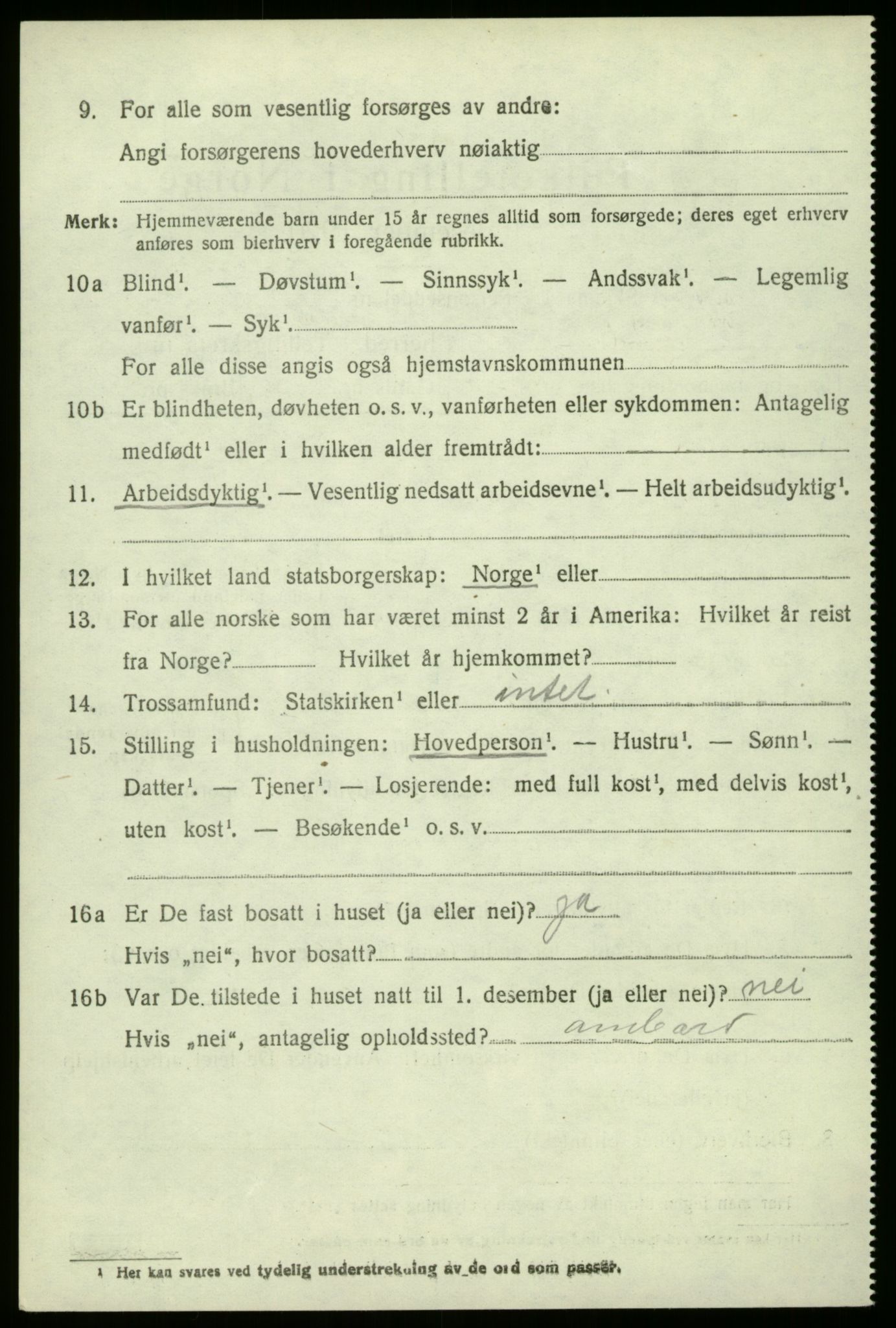 SAO, 1920 census for Hvaler, 1920, p. 5373