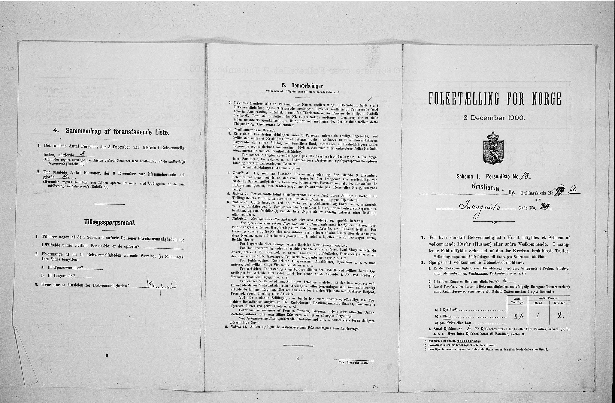 SAO, 1900 census for Kristiania, 1900, p. 41816