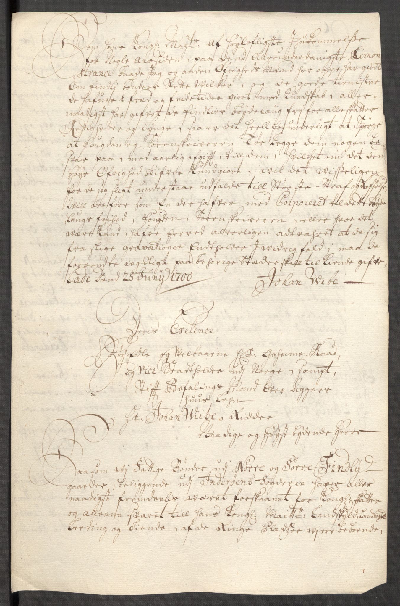 Rentekammeret inntil 1814, Reviderte regnskaper, Fogderegnskap, AV/RA-EA-4092/R63/L4314: Fogderegnskap Inderøy, 1705, p. 330