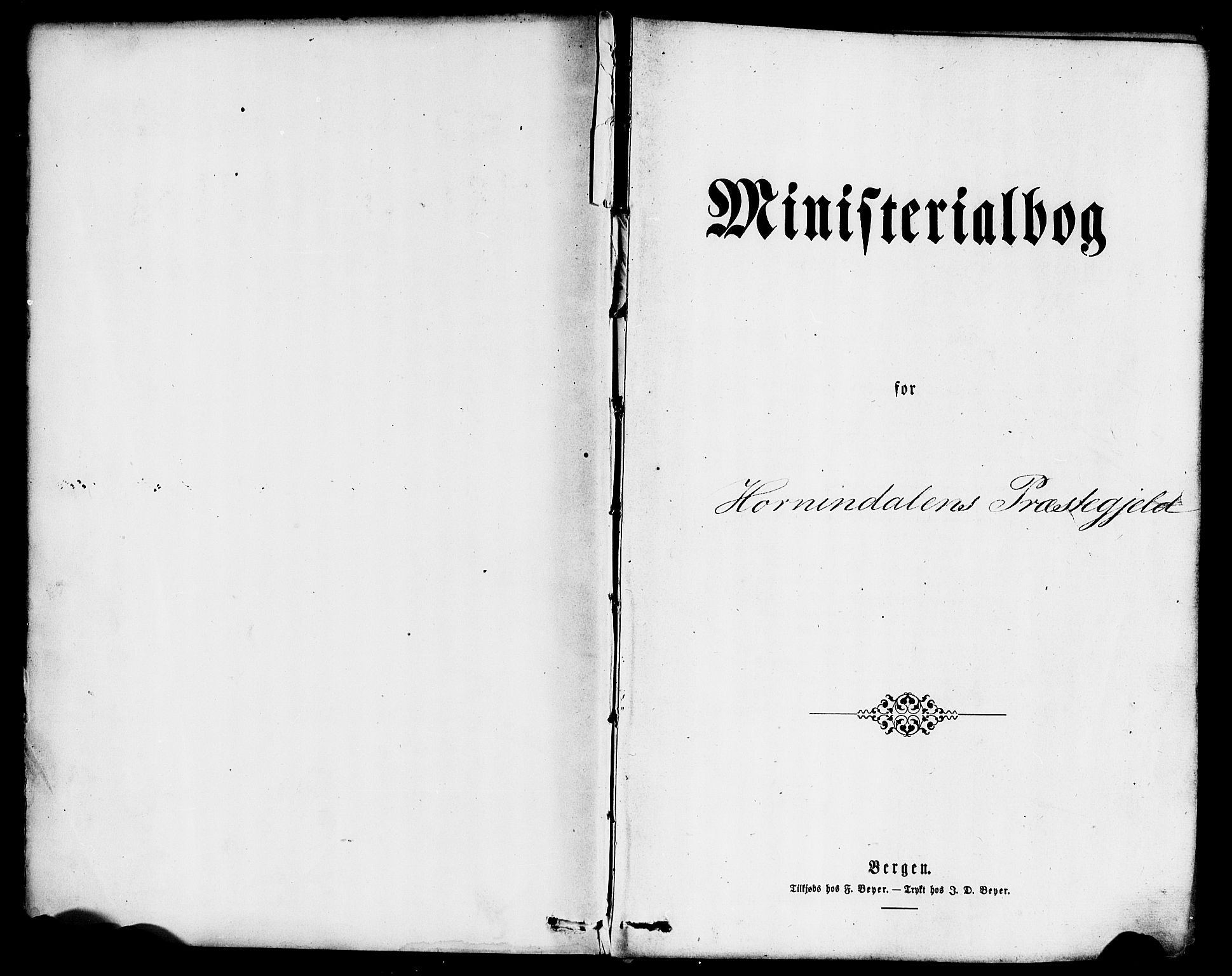 Hornindal sokneprestembete, AV/SAB-A-82401/H/Haa/Haaa/L0002: Parish register (official) no. A 2, 1867-1884