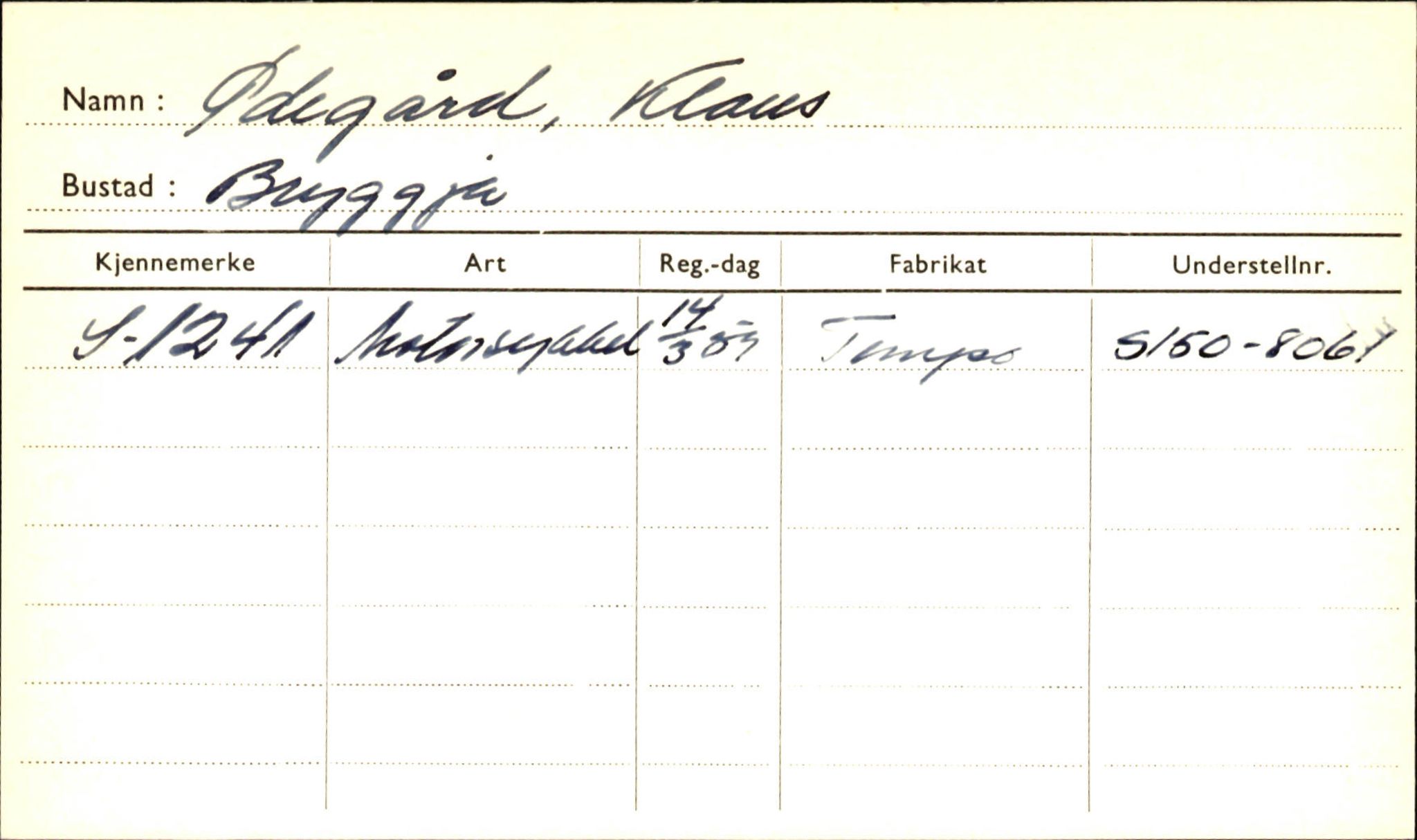 Statens vegvesen, Sogn og Fjordane vegkontor, AV/SAB-A-5301/4/F/L0002: Eigarregister Fjordane til 1.6.1961, 1930-1961, p. 648