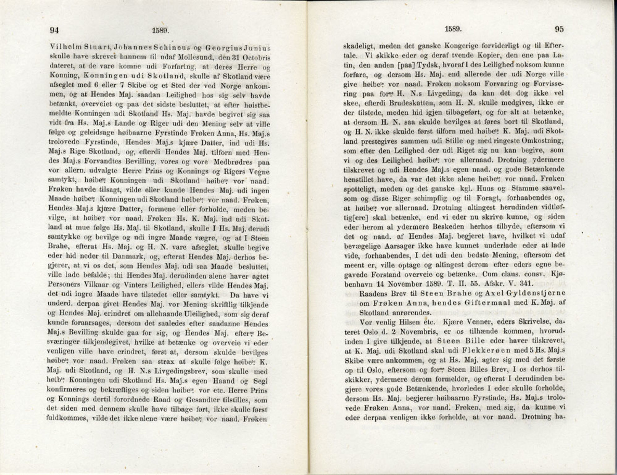 Publikasjoner utgitt av Det Norske Historiske Kildeskriftfond, PUBL/-/-/-: Norske Rigs-Registranter, bind 3, 1588-1602, p. 94-95