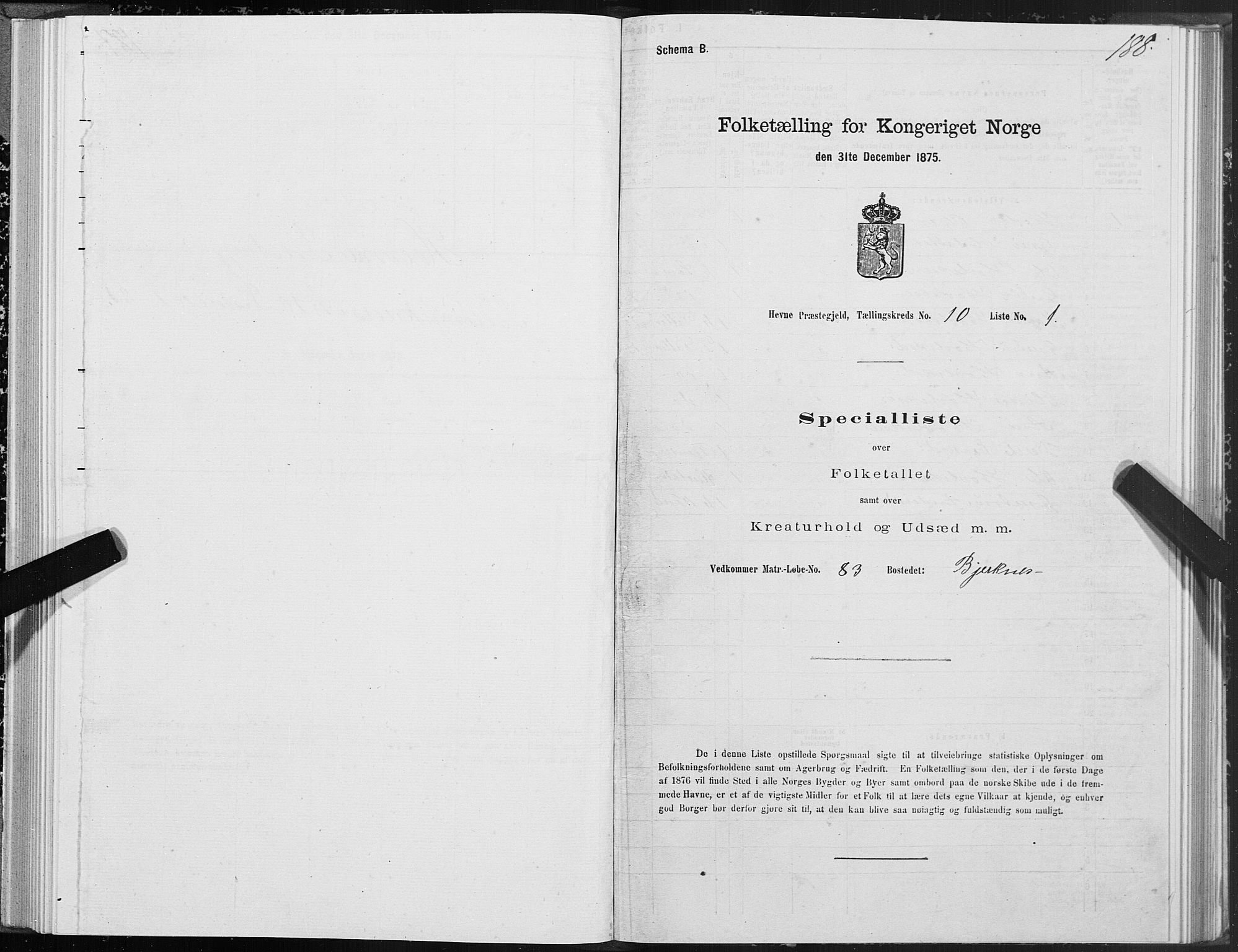 SAT, 1875 census for 1612P Hemne, 1875, p. 5188