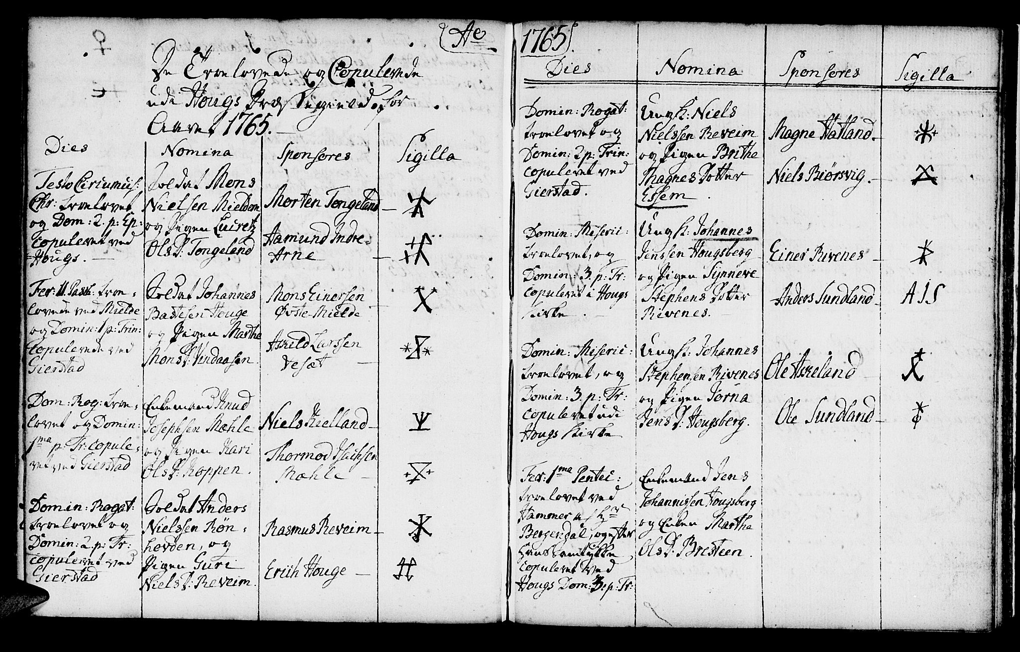 Haus sokneprestembete, AV/SAB-A-75601/H/Haa: Parish register (official) no. A 8, 1754-1769, p. 169