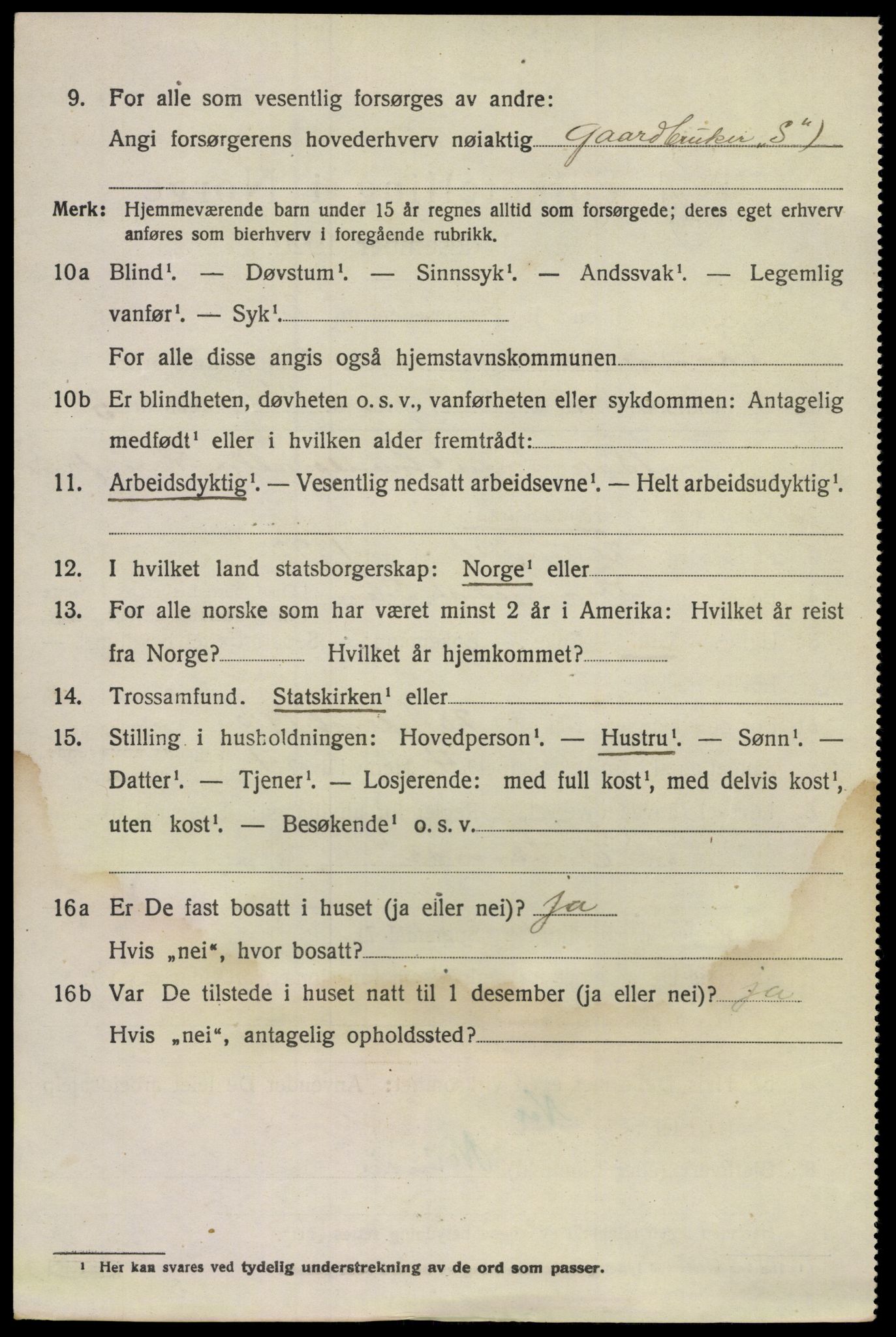 SAKO, 1920 census for Drangedal, 1920, p. 7976