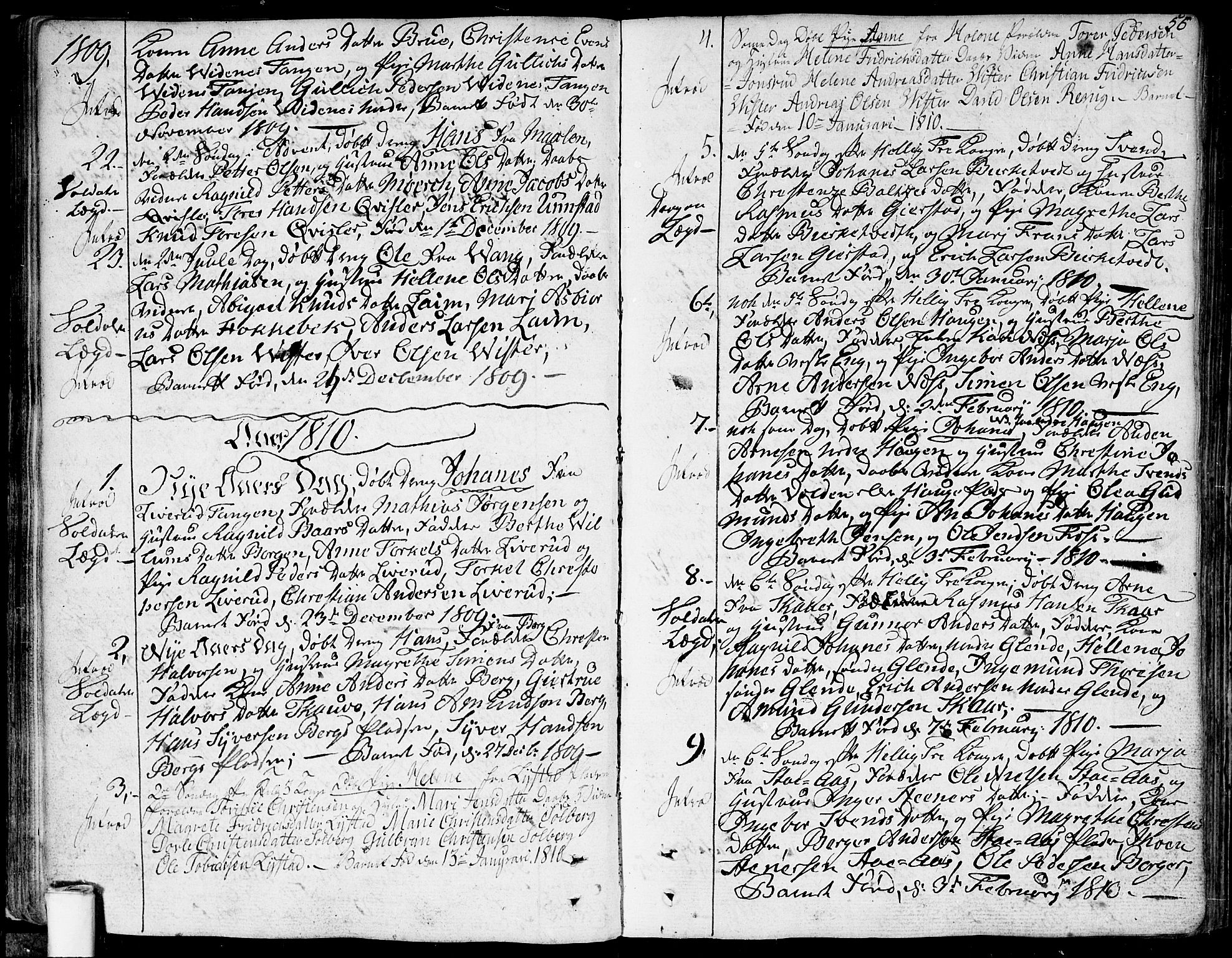 Skiptvet prestekontor Kirkebøker, AV/SAO-A-20009/F/Fa/L0004: Parish register (official) no. 4, 1794-1814, p. 56