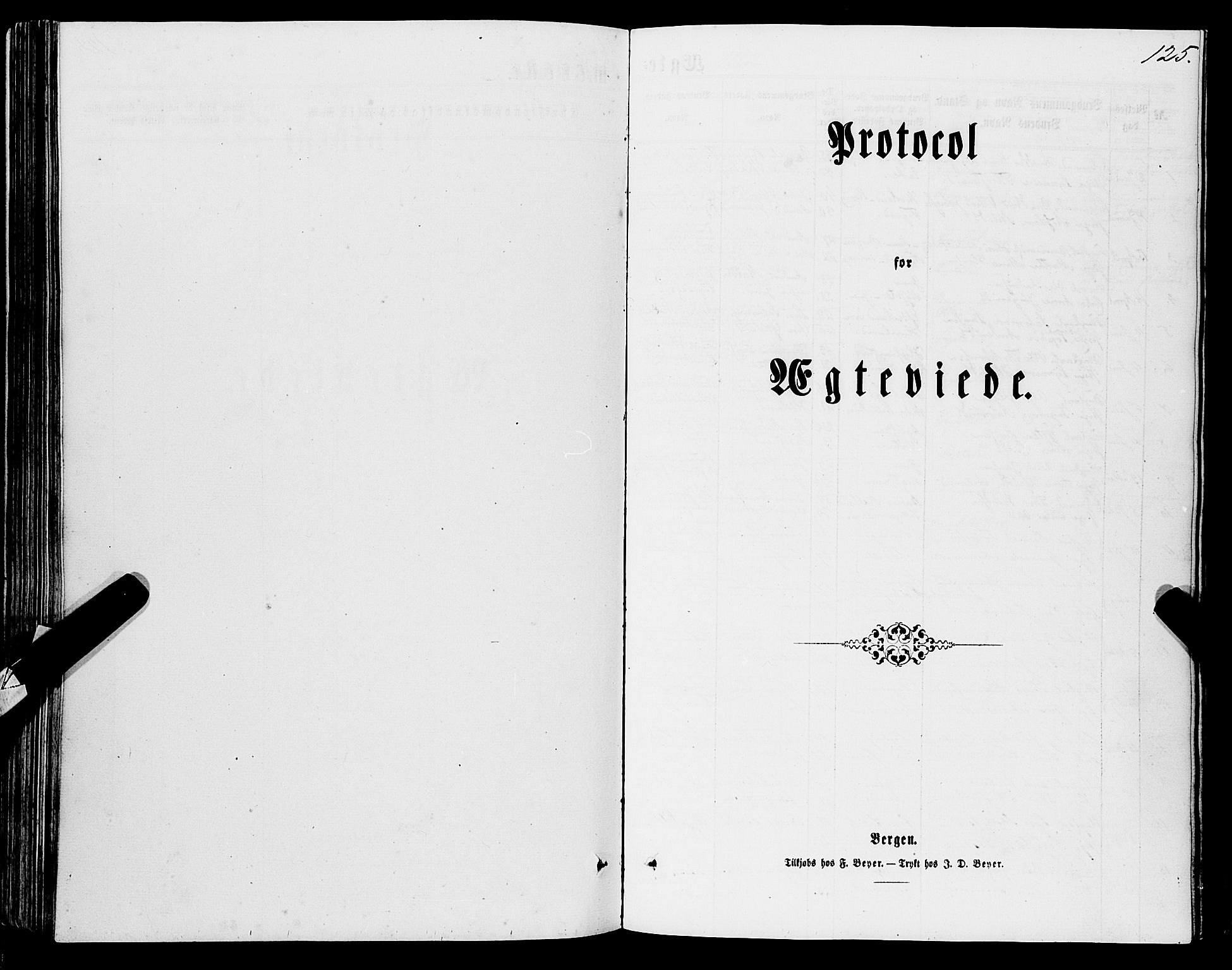 Stord sokneprestembete, SAB/A-78201/H/Haa: Parish register (official) no. B 1, 1862-1877, p. 125