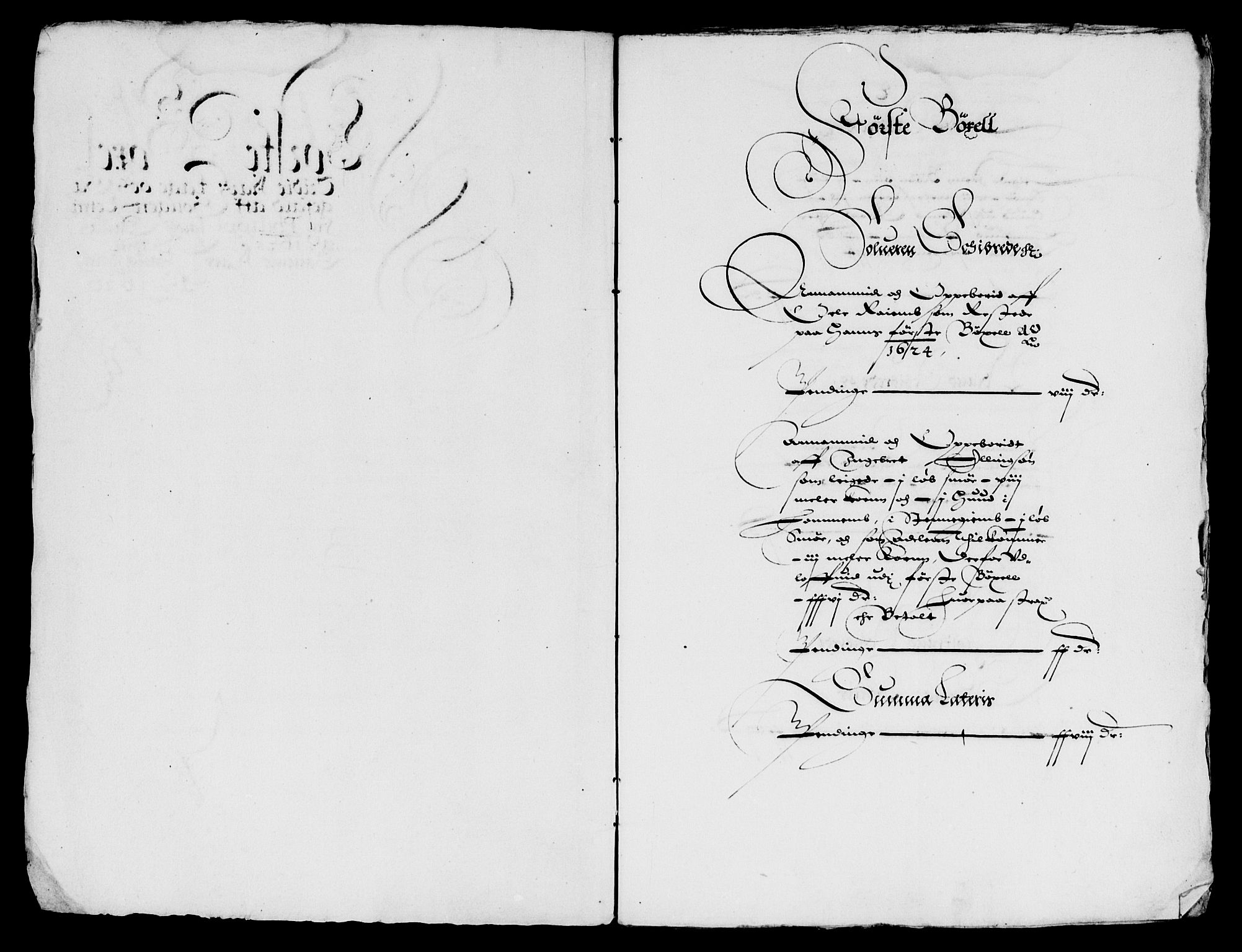 Rentekammeret inntil 1814, Reviderte regnskaper, Lensregnskaper, RA/EA-5023/R/Rb/Rbt/L0038: Bergenhus len, 1624-1626