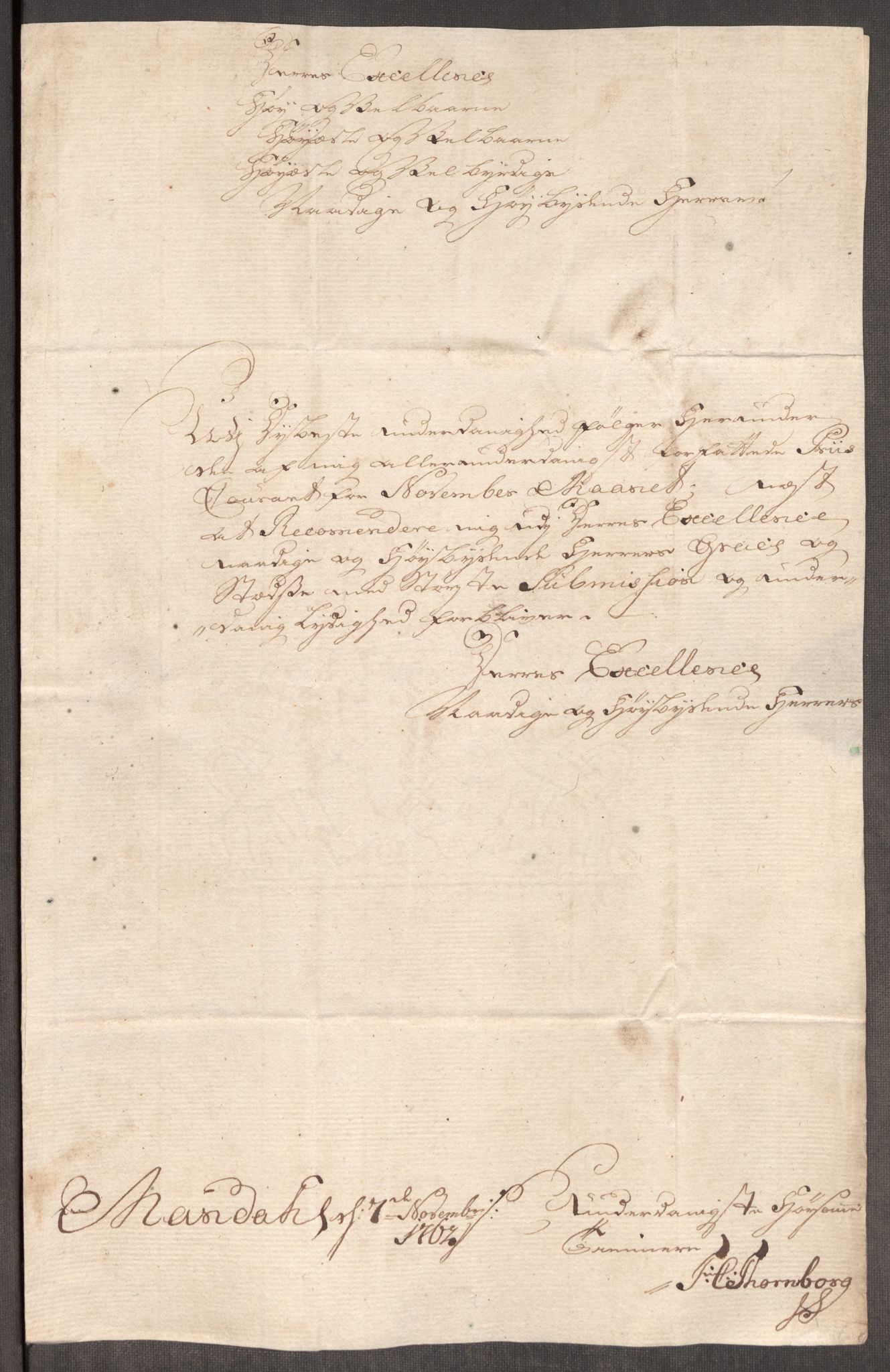 Rentekammeret inntil 1814, Realistisk ordnet avdeling, AV/RA-EA-4070/Oe/L0007: [Ø1]: Priskuranter, 1761-1763, p. 512