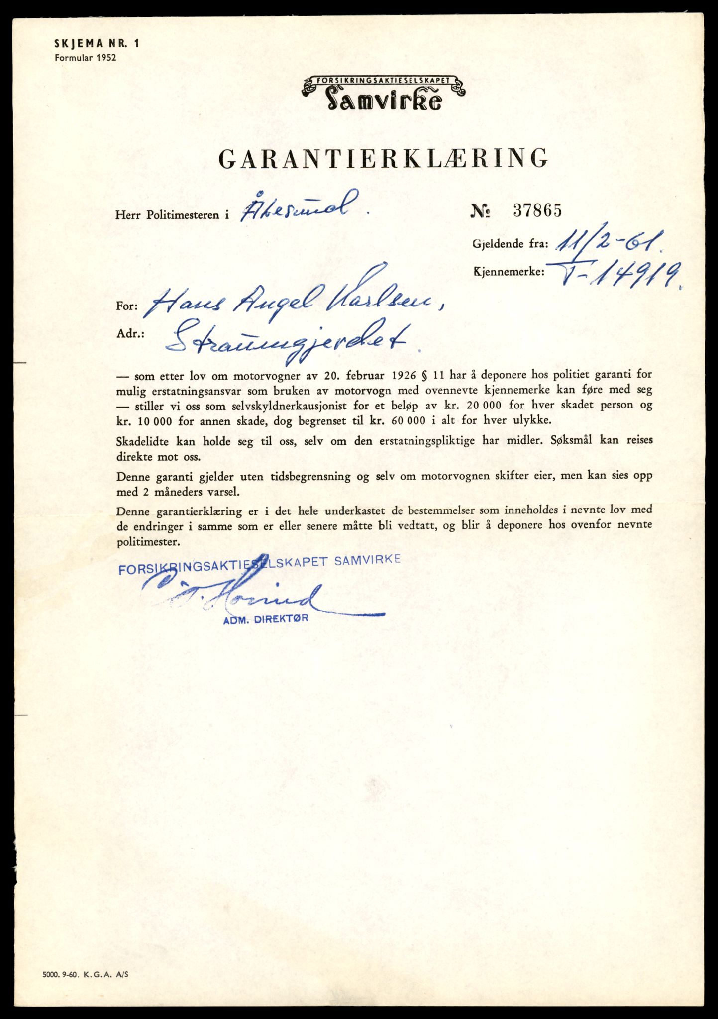Møre og Romsdal vegkontor - Ålesund trafikkstasjon, AV/SAT-A-4099/F/Fe/L0049: Registreringskort for kjøretøy T 14864 - T 18613, 1927-1998, p. 1259