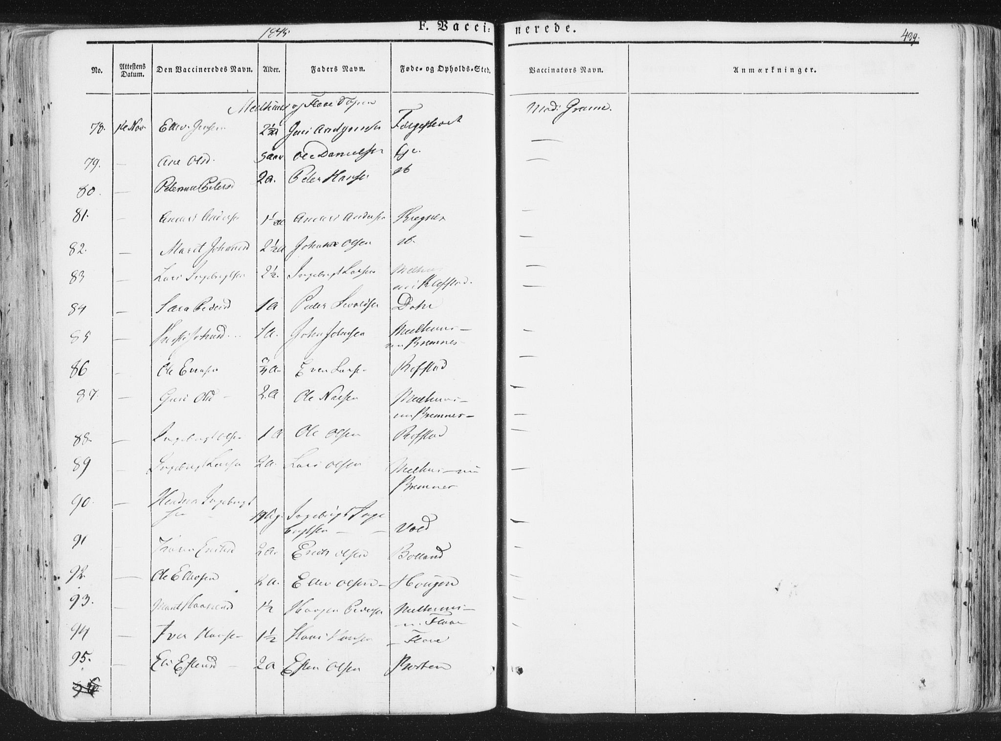 Ministerialprotokoller, klokkerbøker og fødselsregistre - Sør-Trøndelag, SAT/A-1456/691/L1074: Parish register (official) no. 691A06, 1842-1852, p. 439