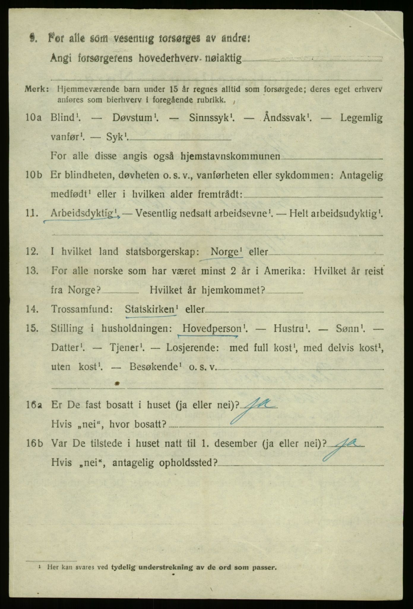 SAB, 1920 census for Kinn, 1920, p. 11744