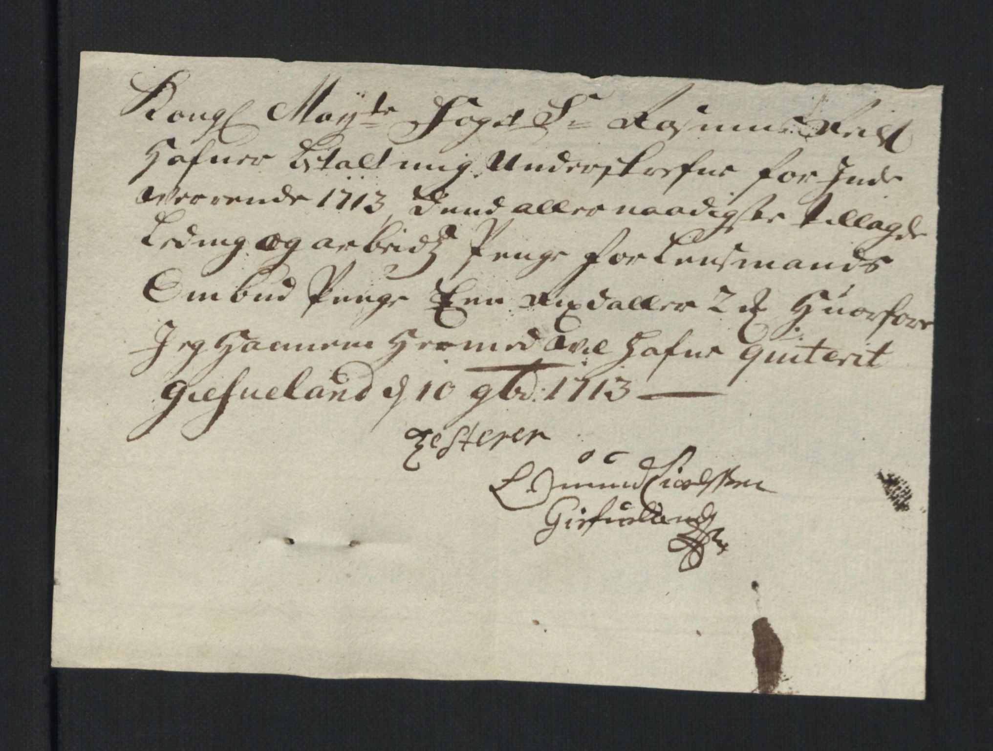 Rentekammeret inntil 1814, Reviderte regnskaper, Fogderegnskap, AV/RA-EA-4092/R40/L2450: Fogderegnskap Råbyggelag, 1712-1713, p. 384