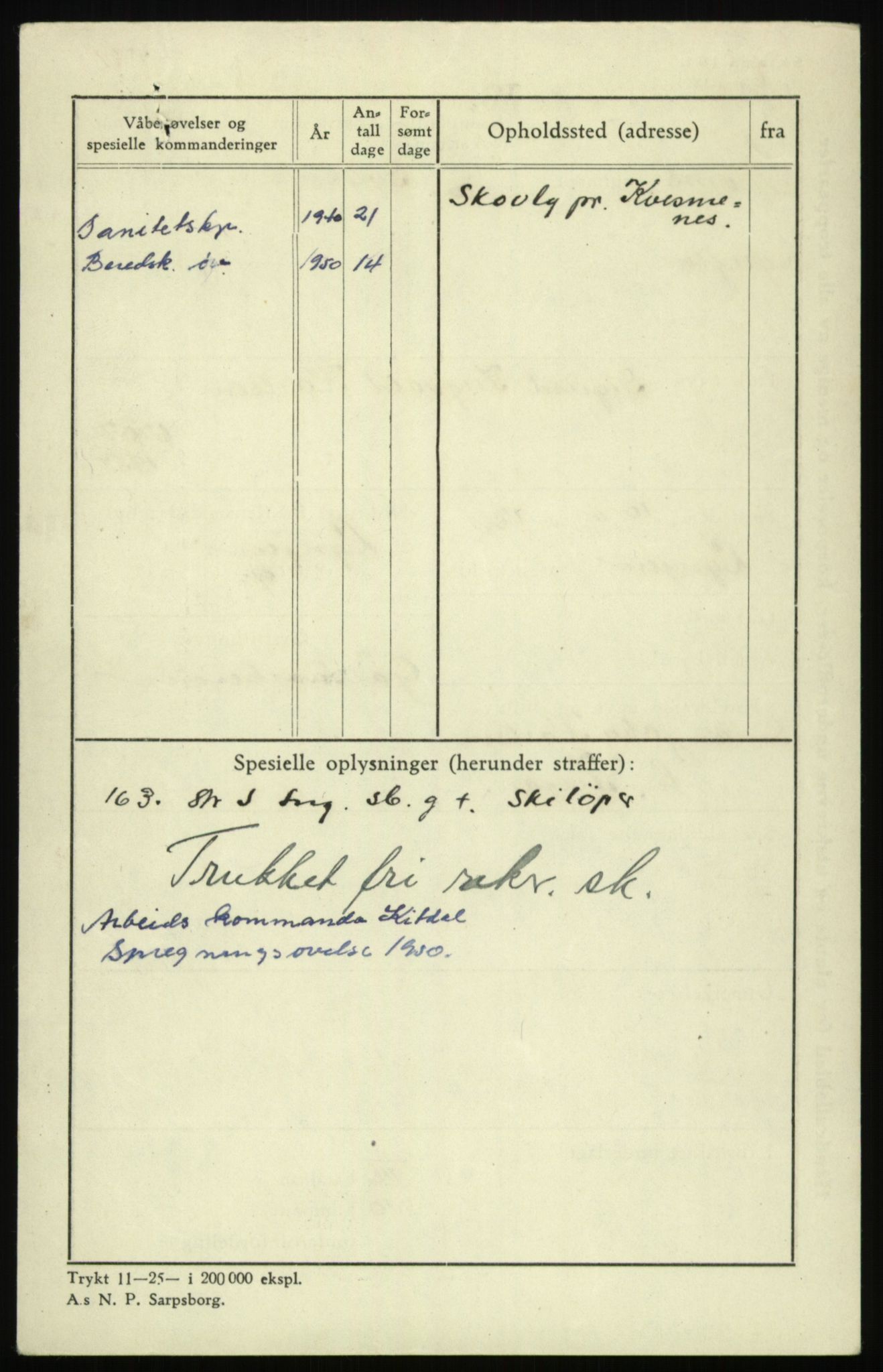 Forsvaret, Troms infanteriregiment nr. 16, AV/RA-RAFA-3146/P/Pa/L0017: Rulleblad for regimentets menige mannskaper, årsklasse 1933, 1933, p. 706