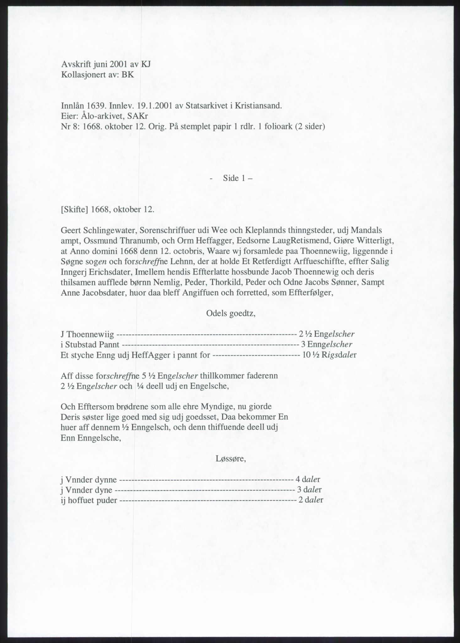 Samlinger til kildeutgivelse, Diplomavskriftsamlingen, AV/RA-EA-4053/H/Ha, p. 473