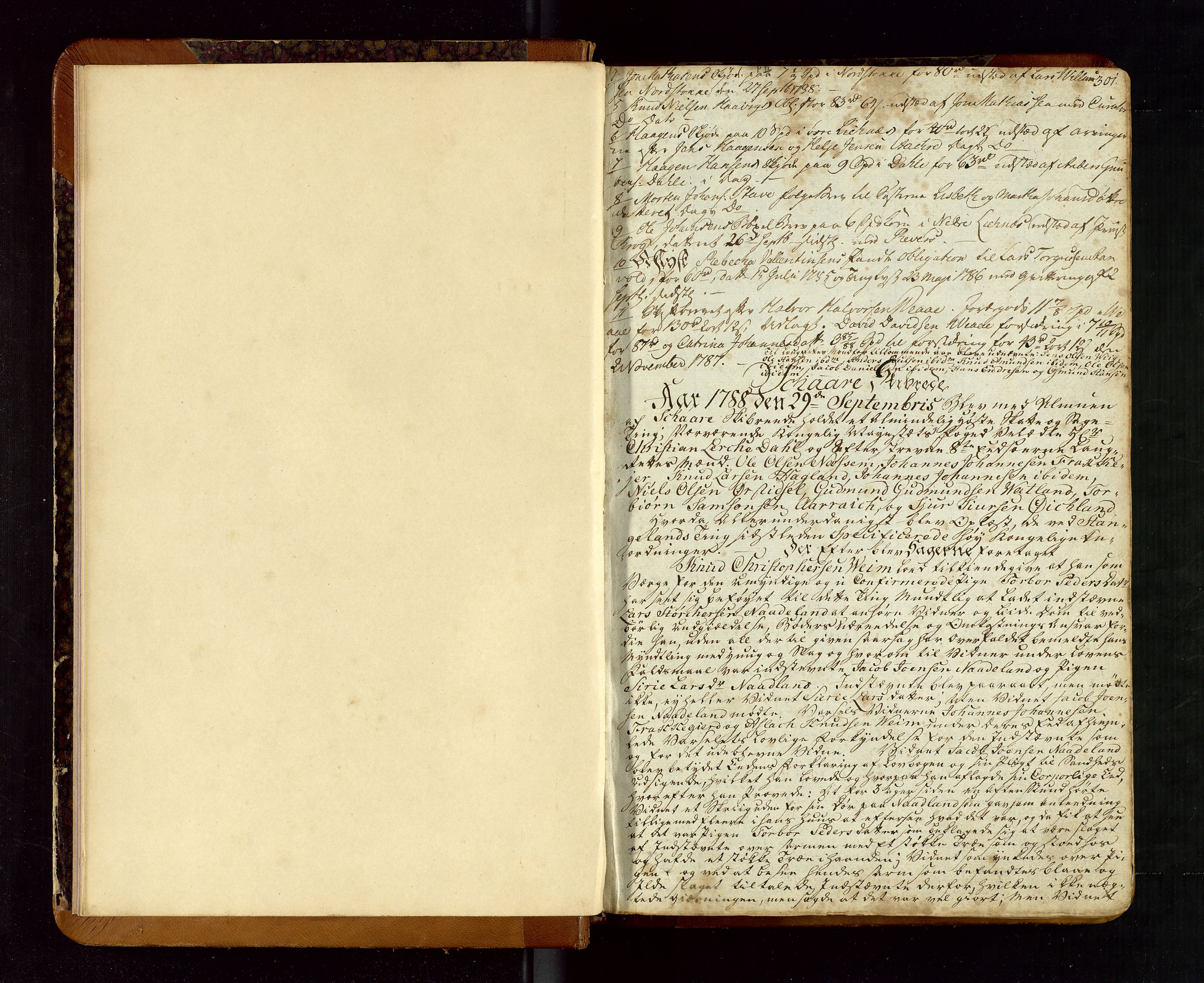 Ryfylke tingrett, SAST/A-100055/001/I/IB/IBC/L0005b: Tingbok, Ryfylke, 1783-1793, p. 301