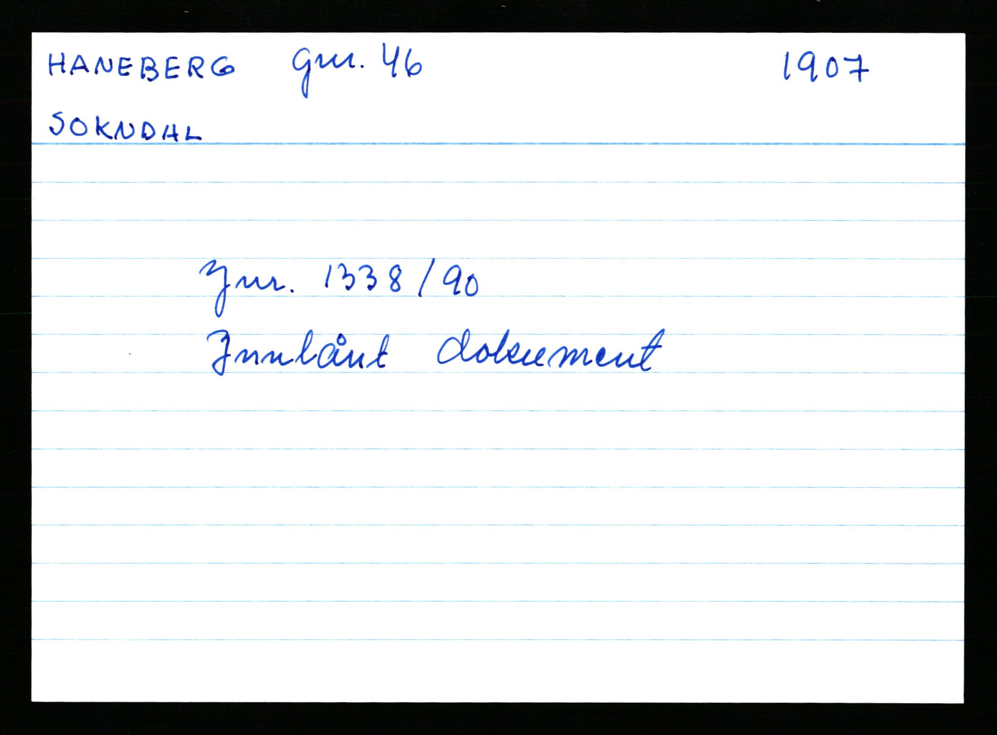 Statsarkivet i Stavanger, AV/SAST-A-101971/03/Y/Yk/L0015: Registerkort sortert etter gårdsnavn: Haneberg - Haugland nedre, 1750-1930, p. 78