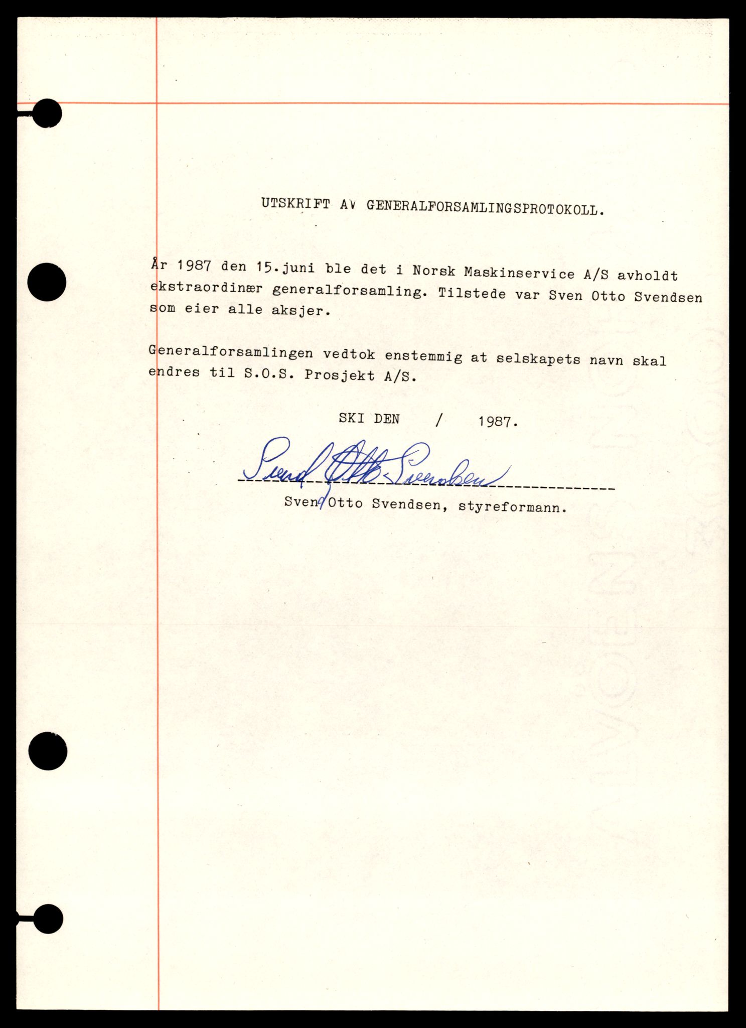 Indre Follo tingrett, AV/SAT-A-10086/K/Kb/Kba/L0019: Aksjeselskap, Norsk M - Pa , 1944-1990, p. 7