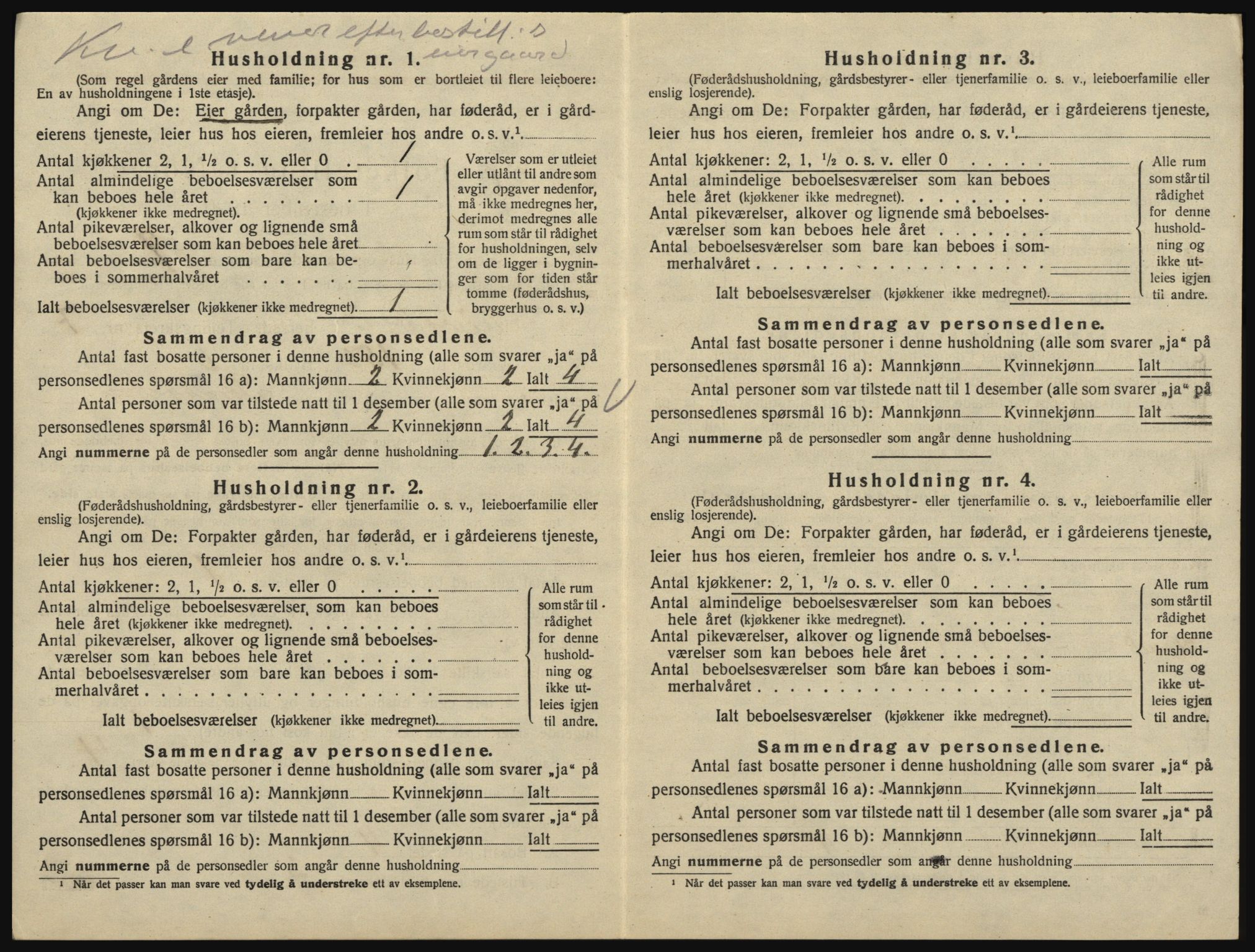 SAO, 1920 census for Eidsberg, 1920, p. 1360