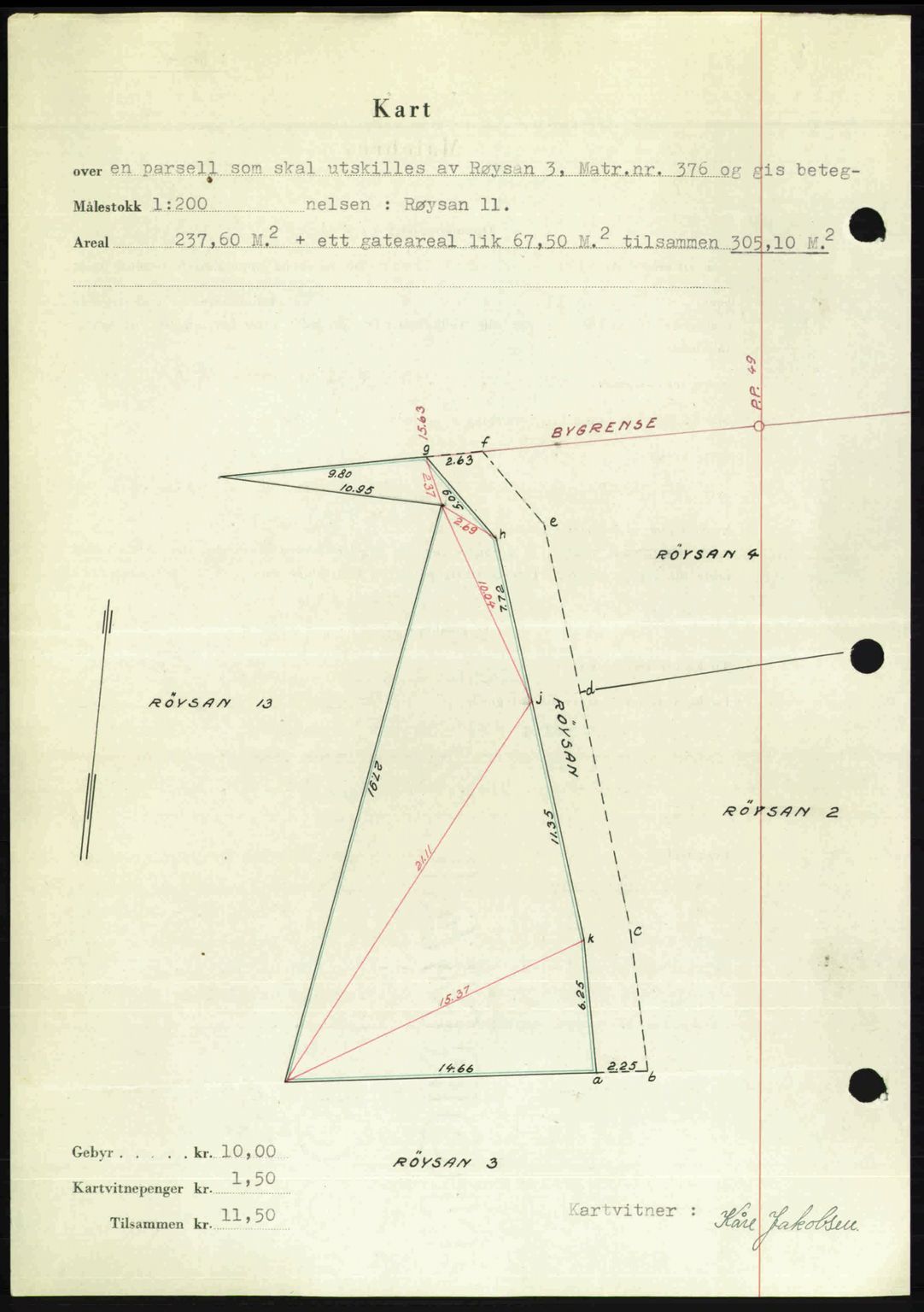 Romsdal sorenskriveri, AV/SAT-A-4149/1/2/2C: Mortgage book no. A28, 1948-1949, Diary no: : 191/1949