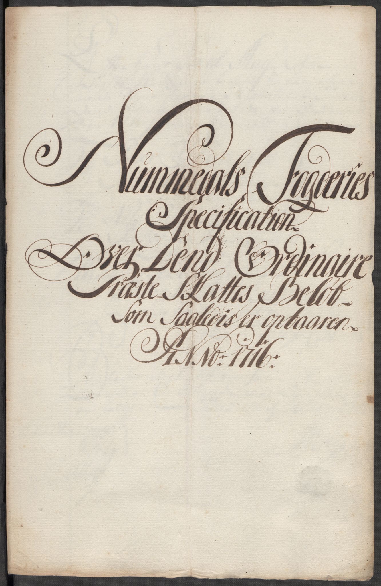 Rentekammeret inntil 1814, Reviderte regnskaper, Fogderegnskap, AV/RA-EA-4092/R64/L4437: Fogderegnskap Namdal, 1716, p. 101