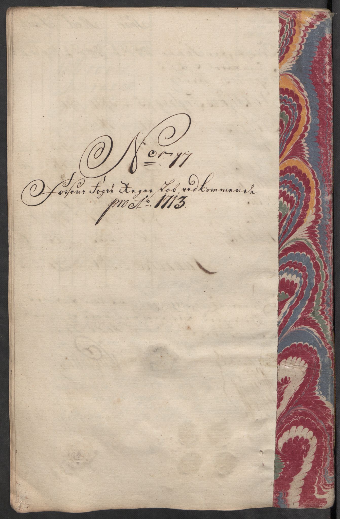 Rentekammeret inntil 1814, Reviderte regnskaper, Fogderegnskap, AV/RA-EA-4092/R57/L3861: Fogderegnskap Fosen, 1712-1713, p. 436