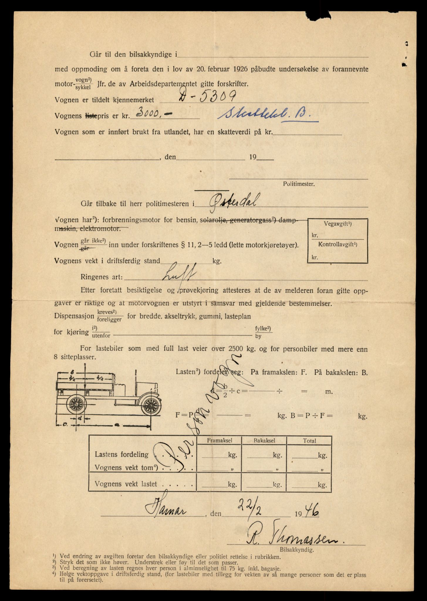 Møre og Romsdal vegkontor - Ålesund trafikkstasjon, AV/SAT-A-4099/F/Fe/L0044: Registreringskort for kjøretøy T 14205 - T 14319, 1927-1998, p. 1647