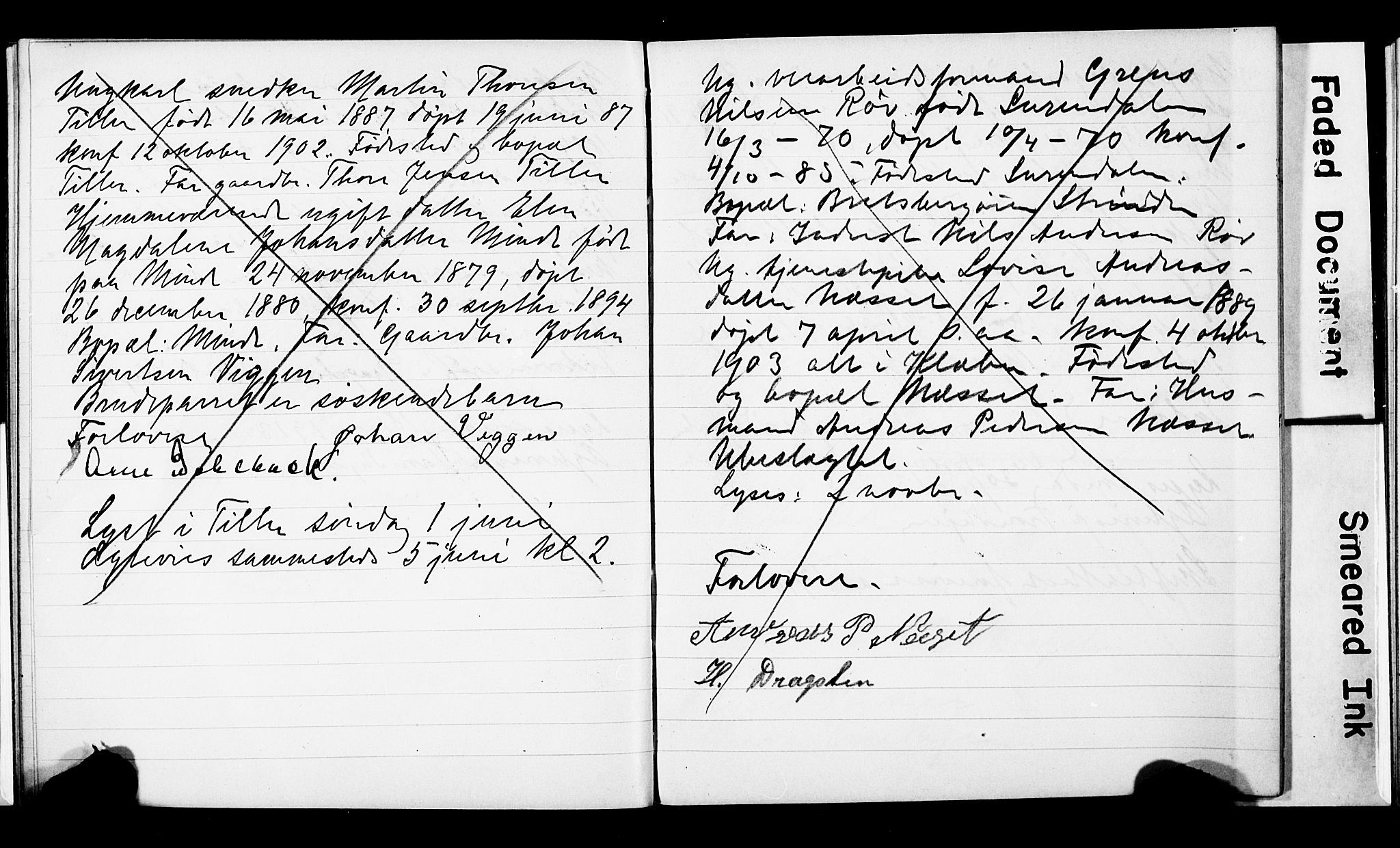 Ministerialprotokoller, klokkerbøker og fødselsregistre - Sør-Trøndelag, SAT/A-1456/618/L0446: Banns register no. 618A09, 1899-1916