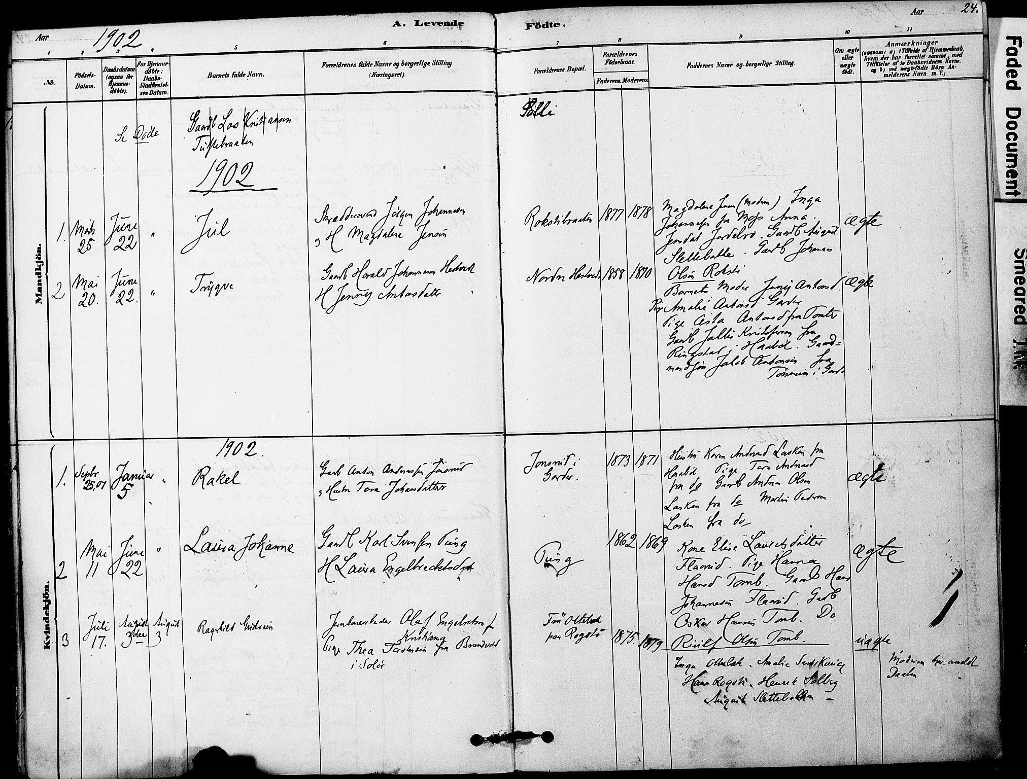 Vestby prestekontor Kirkebøker, SAO/A-10893/F/Fa/L0011: Parish register (official) no. I 11, 1878-1913, p. 24