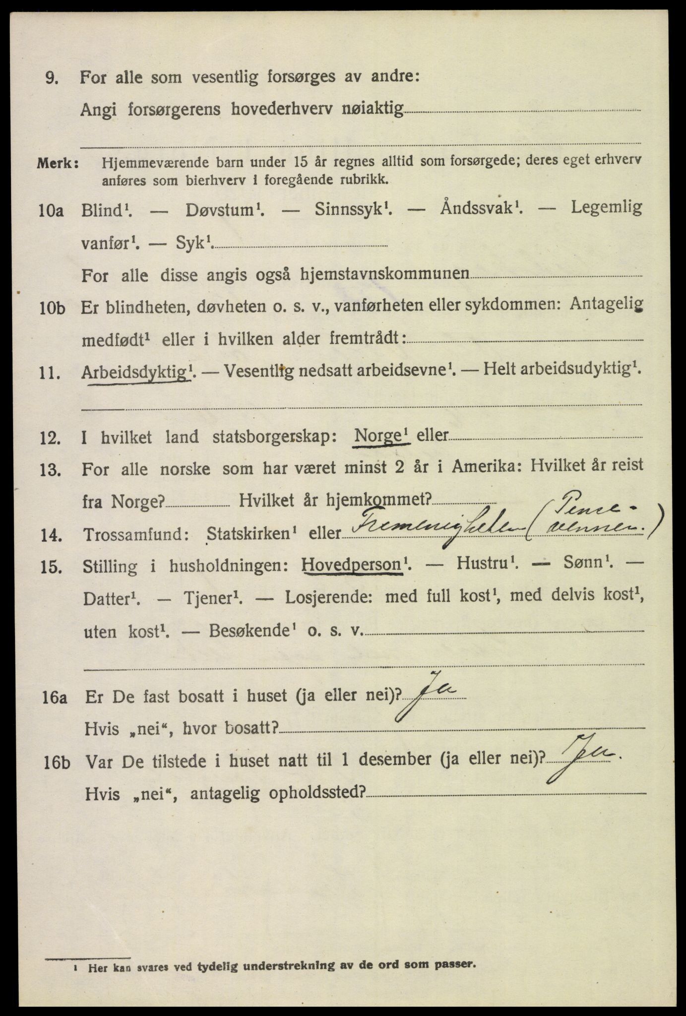 SAH, 1920 census for Eidskog, 1920, p. 7806