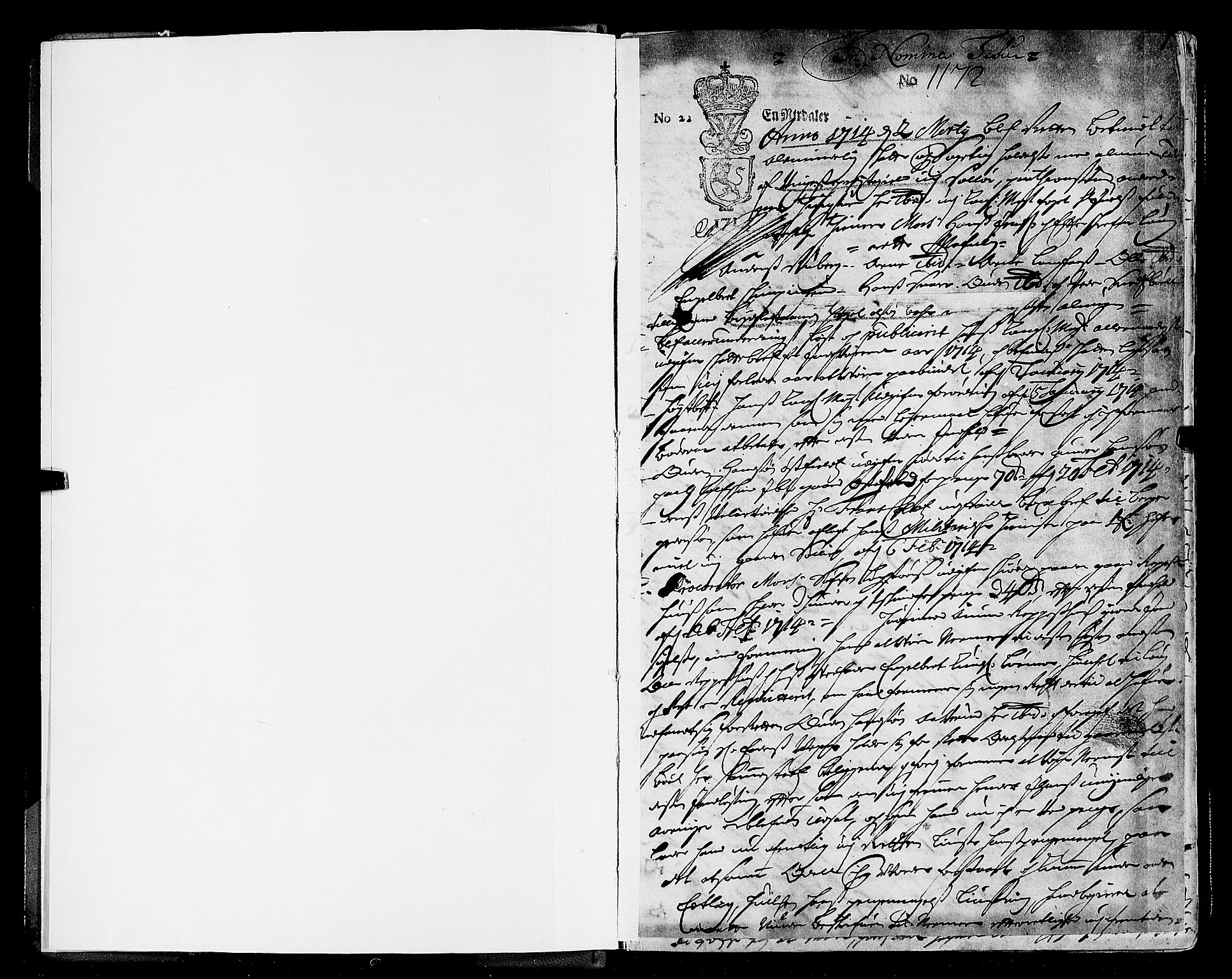 Solør og Østerdalen sorenskriveri, SAH/TING-024/G/Gb/L0050: Tingbok, 1714, p. 0b-1a