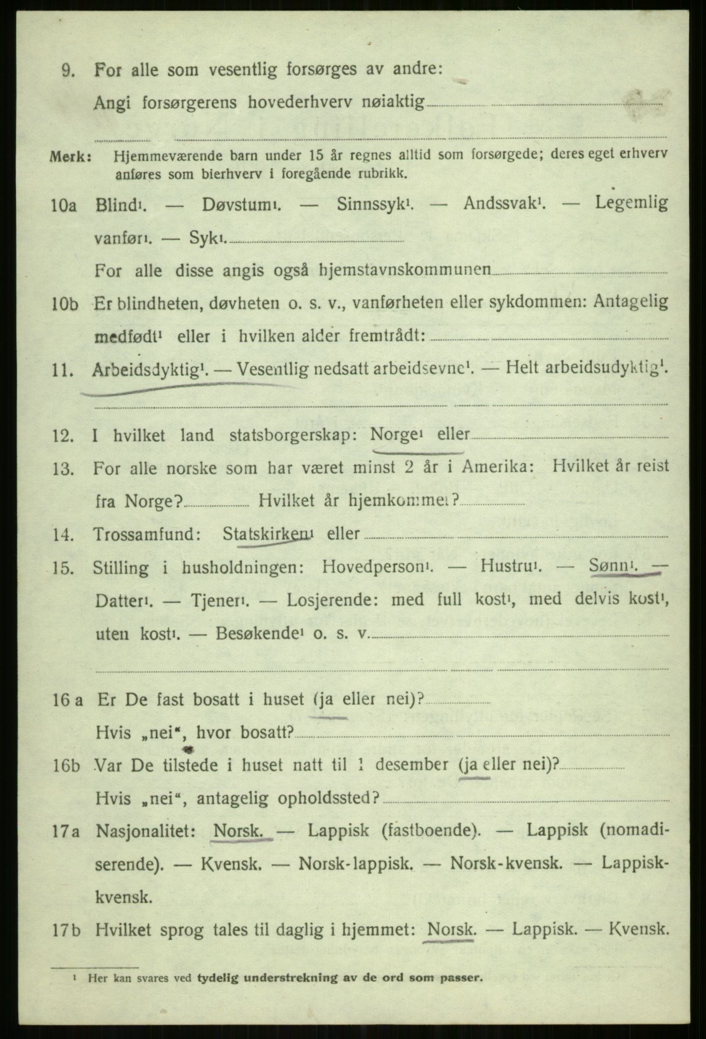 SATØ, 1920 census for Tromsøysund, 1920, p. 2359