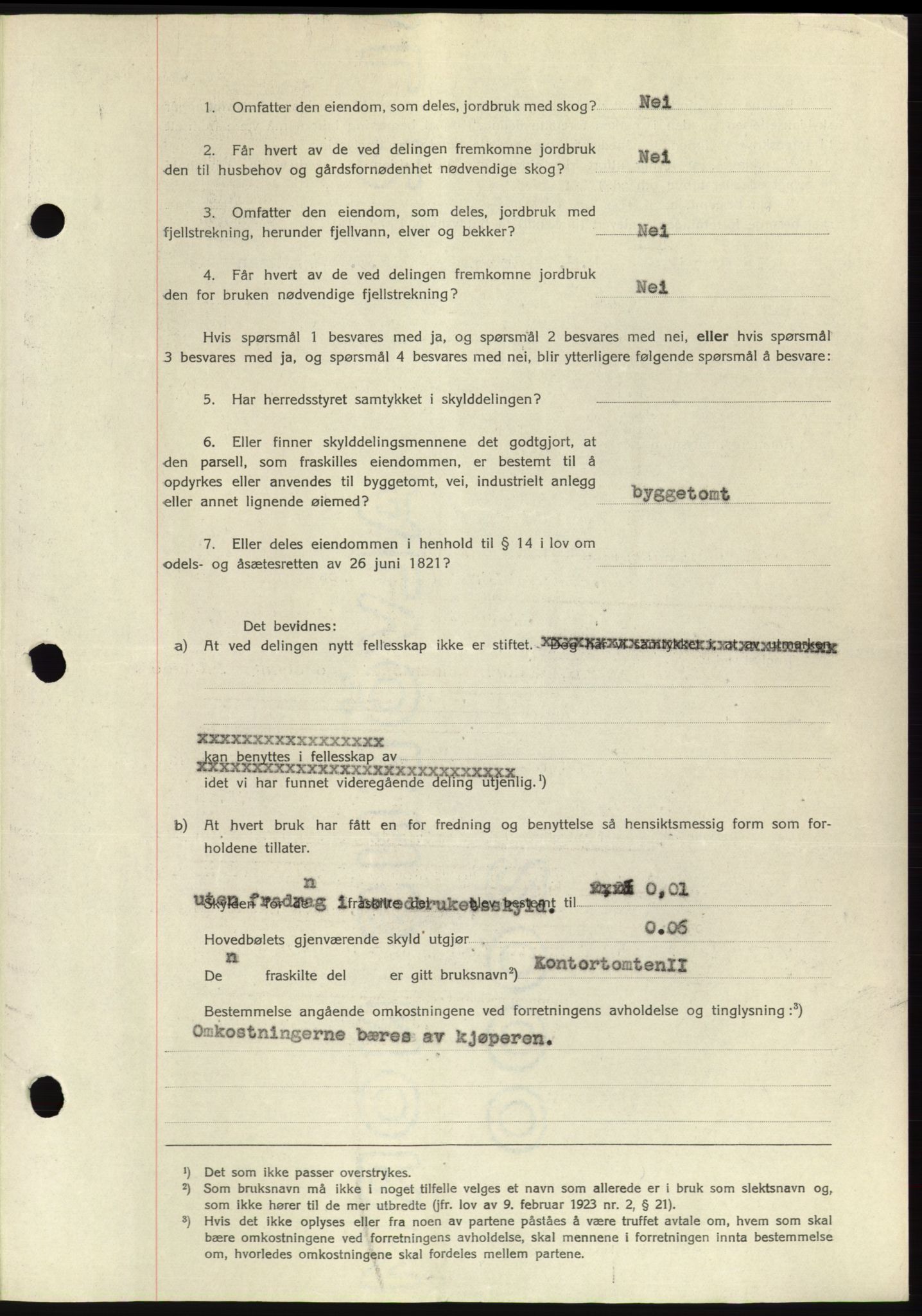 Søre Sunnmøre sorenskriveri, AV/SAT-A-4122/1/2/2C/L0078: Mortgage book no. 4A, 1946-1946, Diary no: : 1028/1946