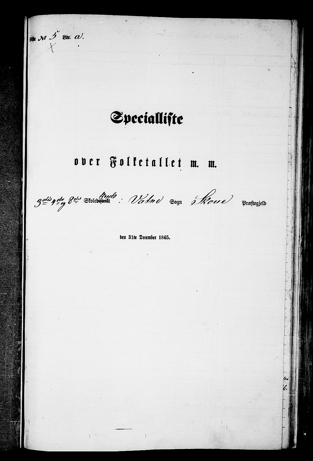 RA, 1865 census for Skodje, 1865, p. 79