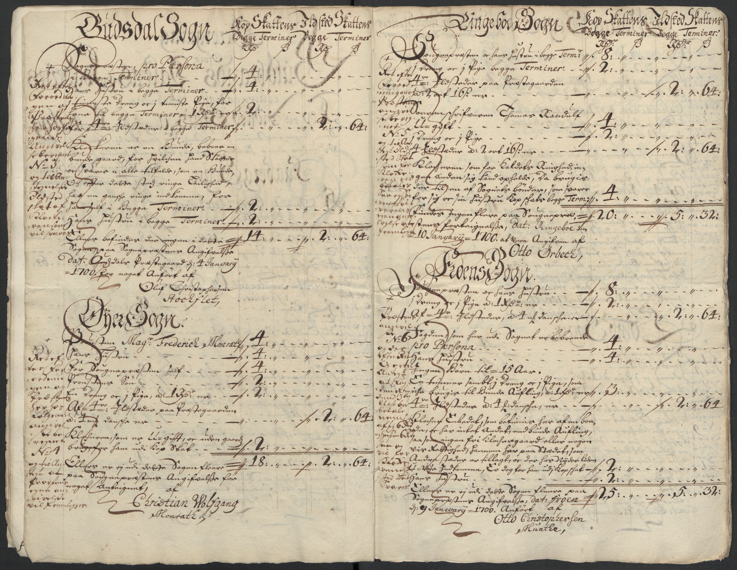 Rentekammeret inntil 1814, Reviderte regnskaper, Fogderegnskap, RA/EA-4092/R17/L1172: Fogderegnskap Gudbrandsdal, 1699, p. 29