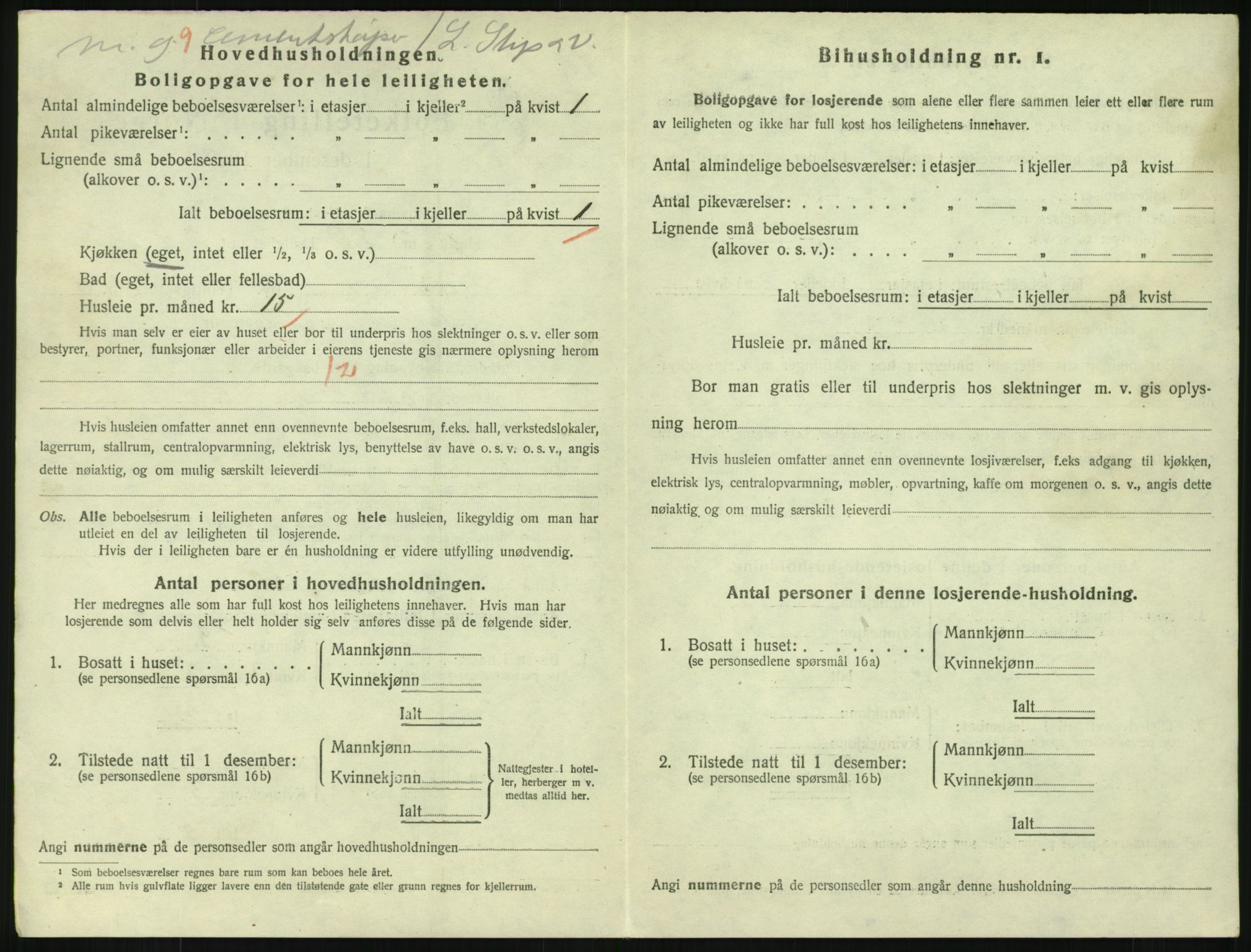 SAKO, 1920 census for Larvik, 1920, p. 8121