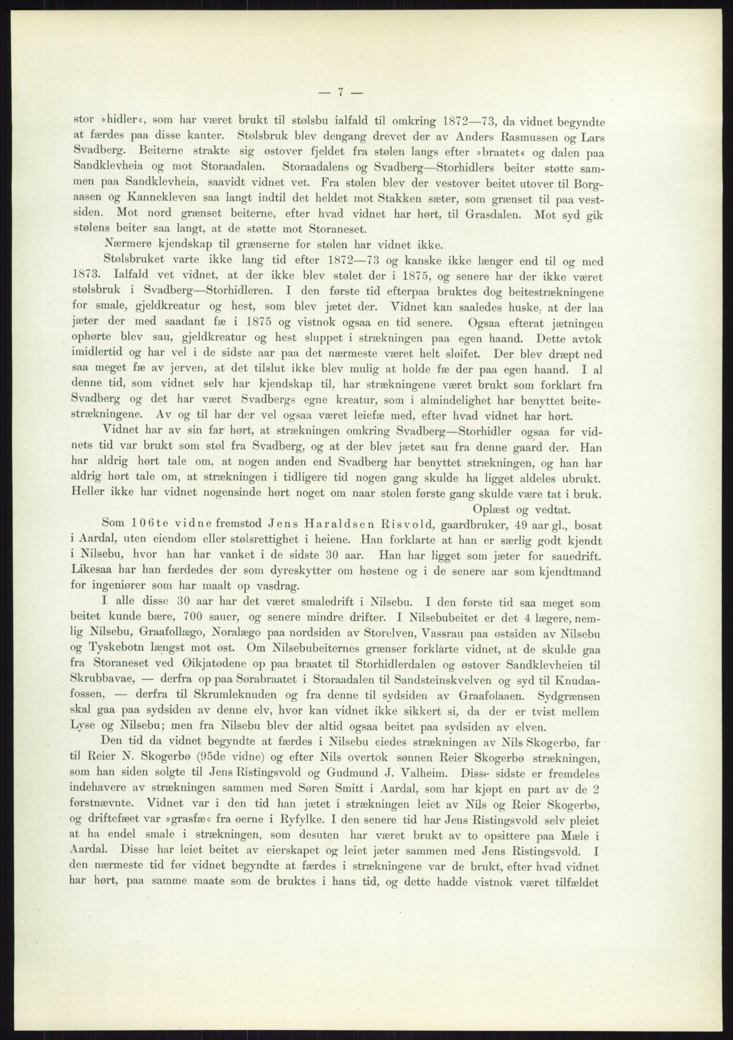 Høyfjellskommisjonen, AV/RA-S-1546/X/Xa/L0001: Nr. 1-33, 1909-1953, p. 1253