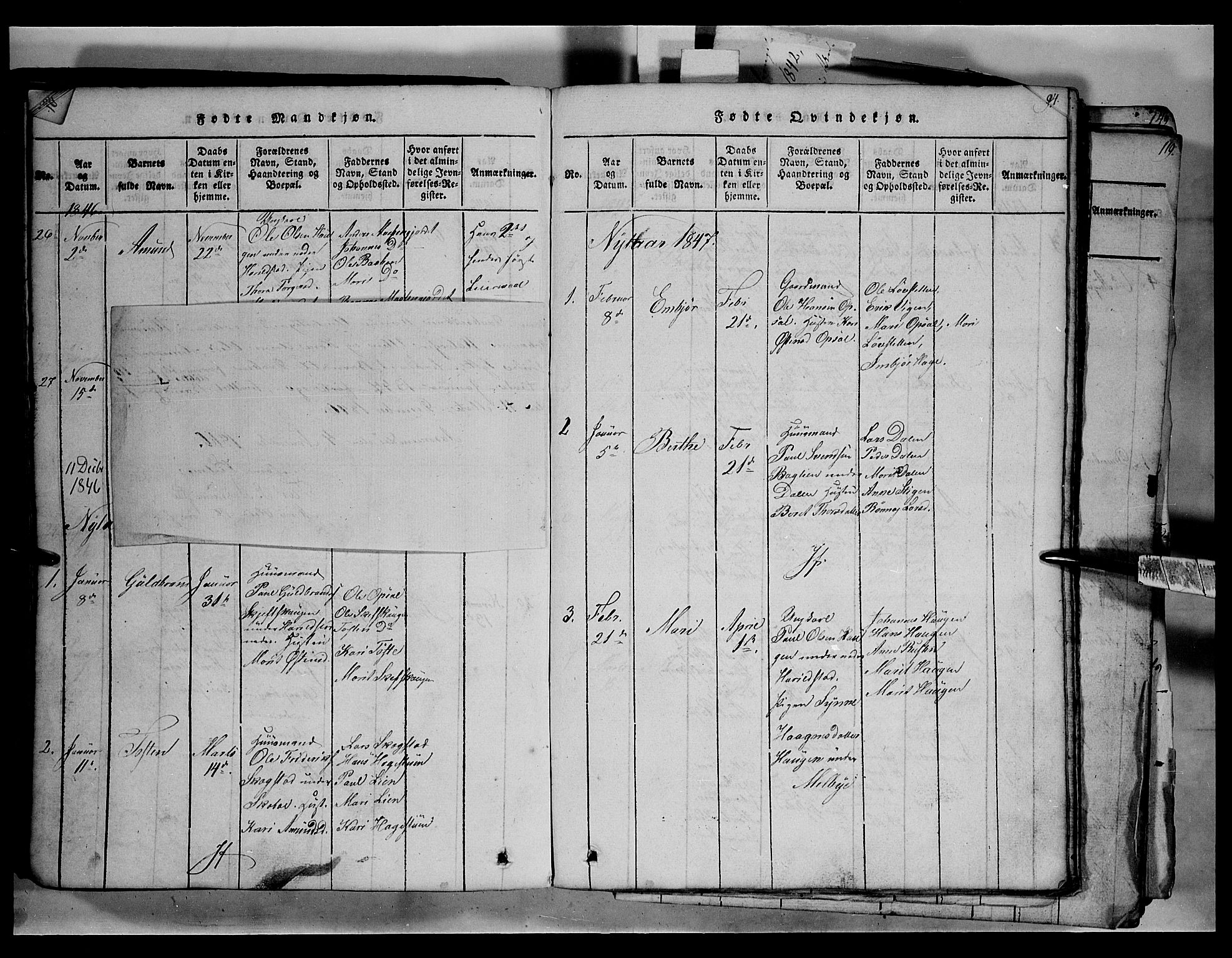 Fron prestekontor, SAH/PREST-078/H/Ha/Hab/L0003: Parish register (copy) no. 3, 1816-1850, p. 92