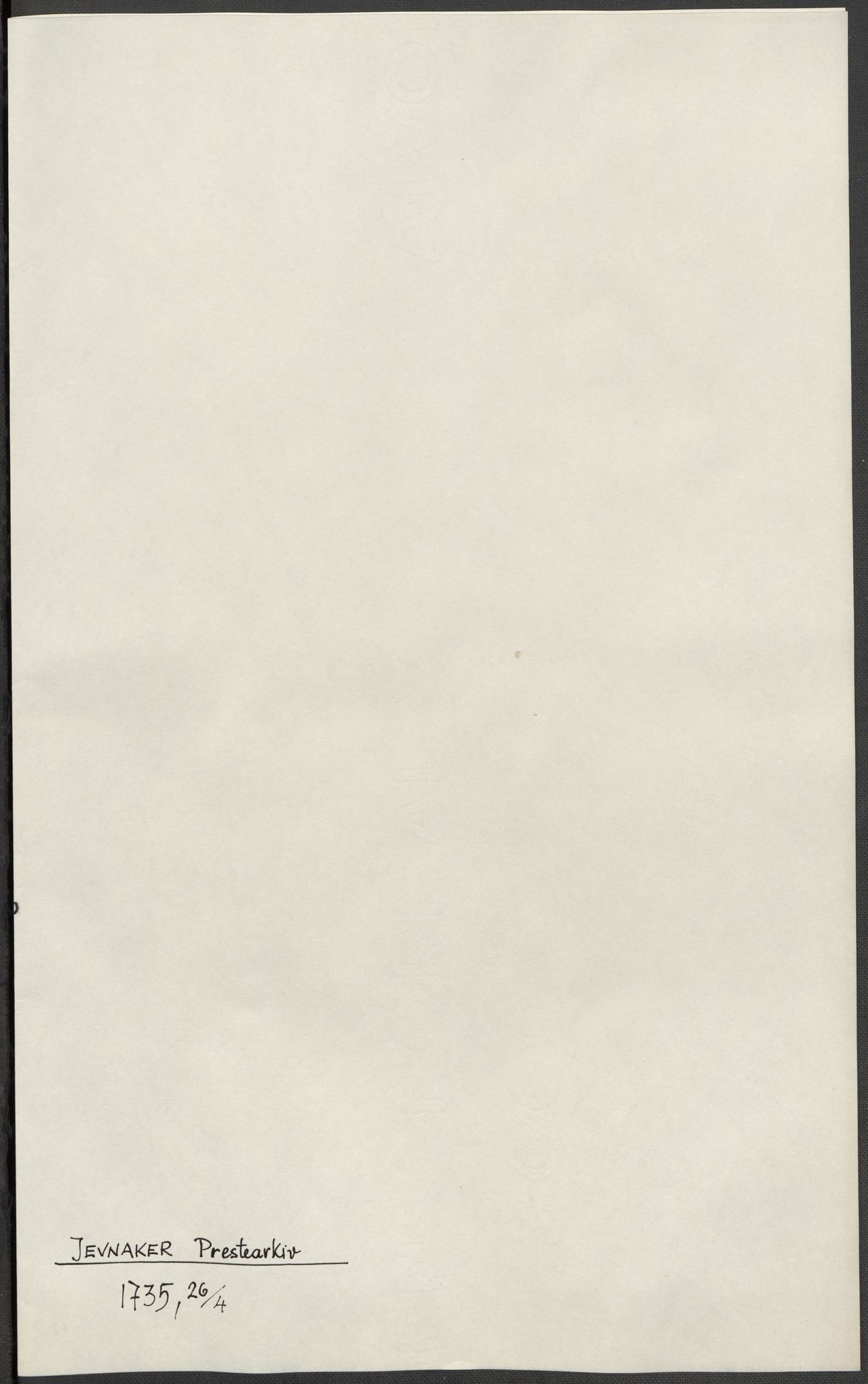 Riksarkivets diplomsamling, RA/EA-5965/F15/L0014: Prestearkiv - Oppland, 1696-1879, p. 57
