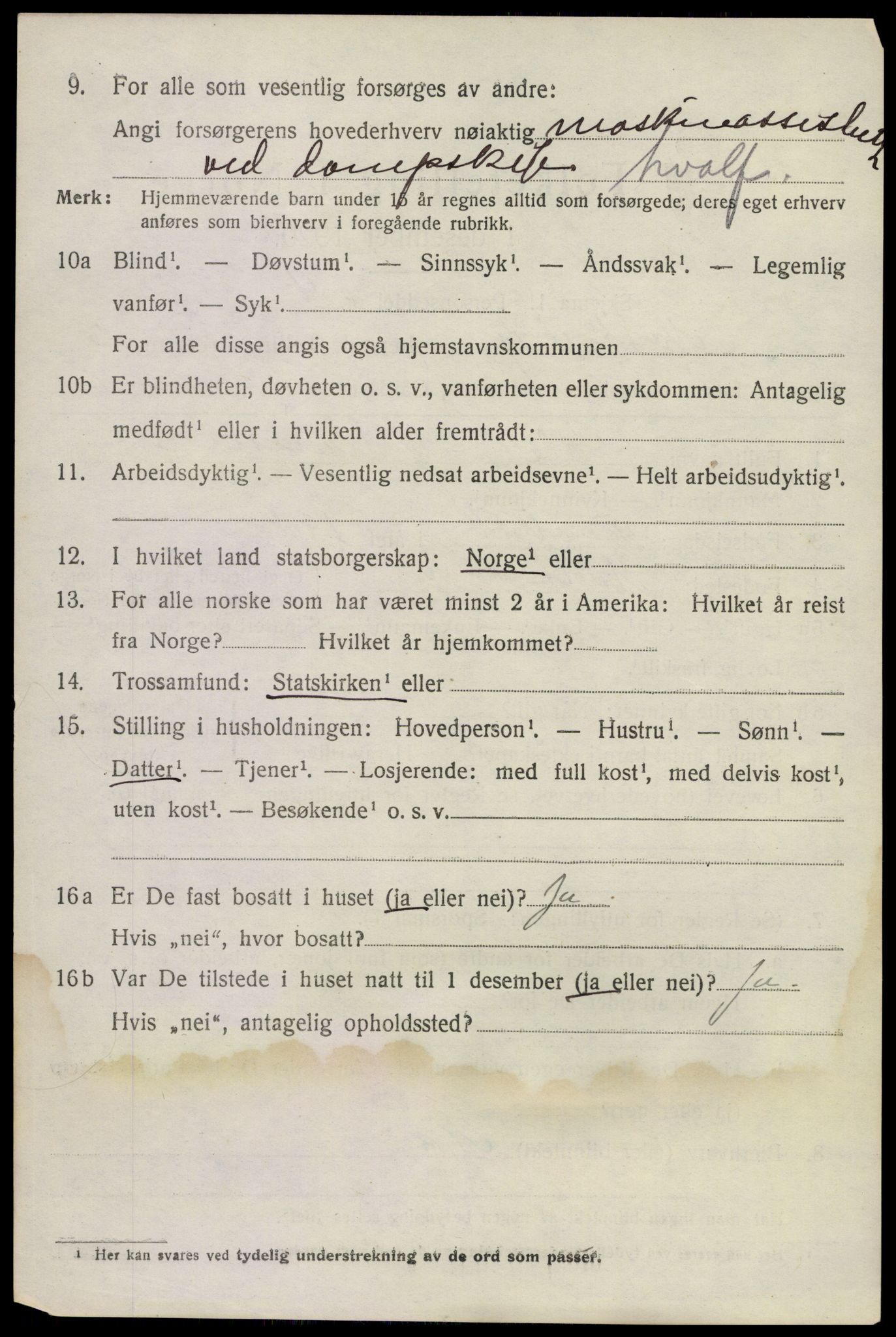 SAKO, 1920 census for Nøtterøy, 1920, p. 5570