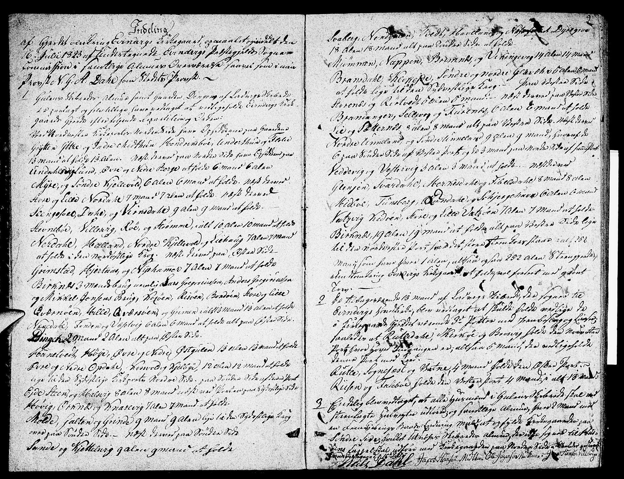 Gulen sokneprestembete, AV/SAB-A-80201/H/Haa/Haaa/L0017: Parish register (official) no. A 17, 1809-1825, p. 2