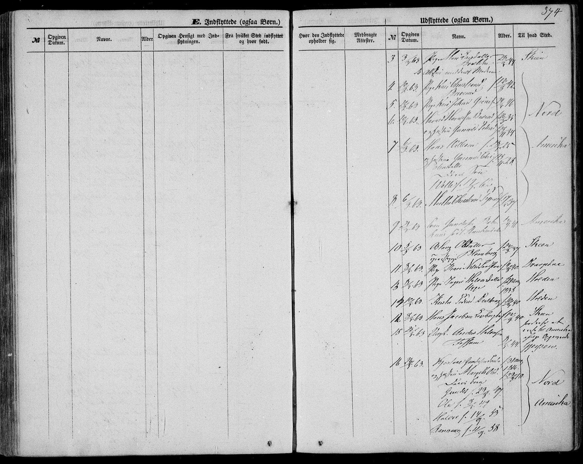 Bø kirkebøker, AV/SAKO-A-257/F/Fa/L0009: Parish register (official) no. 9, 1862-1879, p. 374