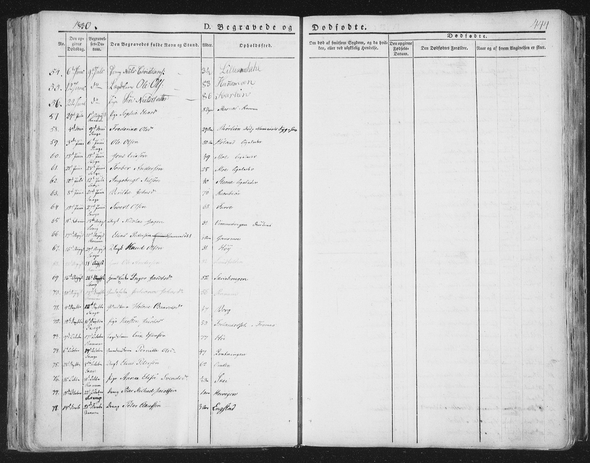 Ministerialprotokoller, klokkerbøker og fødselsregistre - Nord-Trøndelag, SAT/A-1458/764/L0552: Parish register (official) no. 764A07b, 1824-1865, p. 444