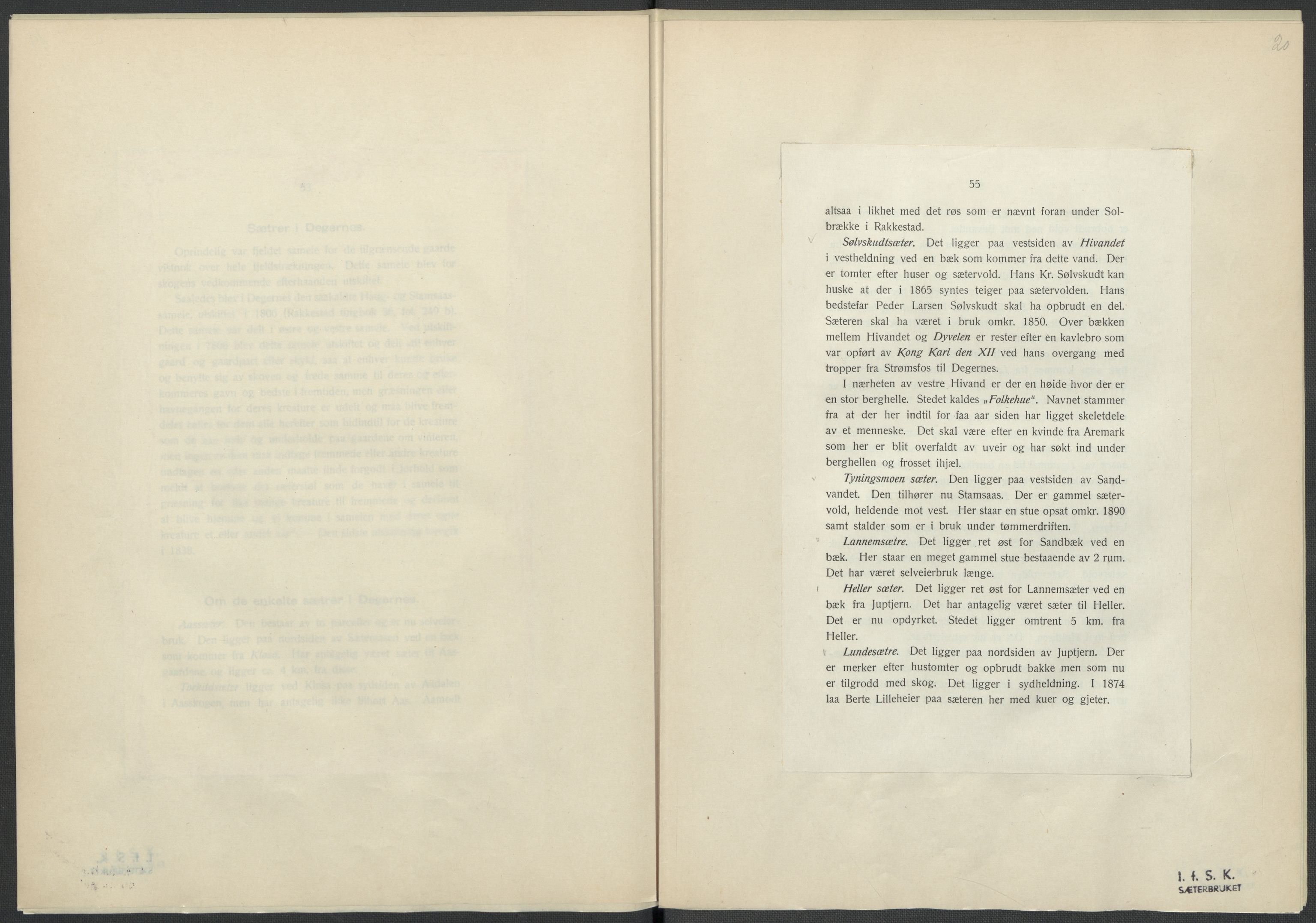 Instituttet for sammenlignende kulturforskning, AV/RA-PA-0424/F/Fc/L0002/0001: Eske B2: / Østfold (perm I), 1932-1935, p. 20